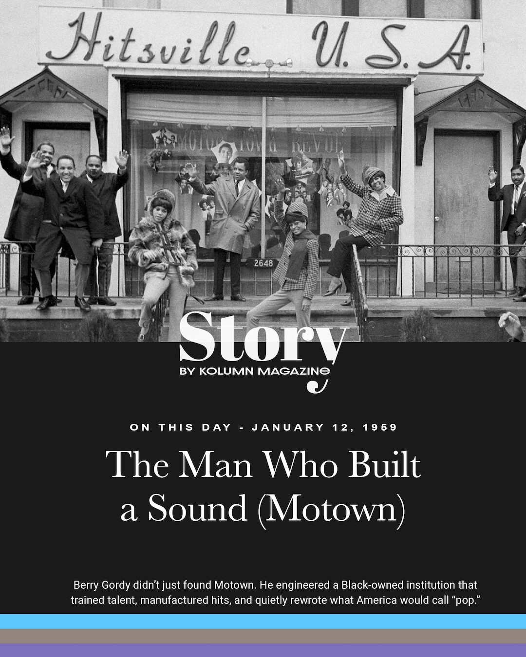 Motown, Barry Gordy, The Supremes, The Matadors, Smokey Robinson, Tamla Records, The Miracles, The Supremes, The Temptations, Marvin Gaye, Stevie Wonder, The Jackson, The Four Tops, KOLUMN, African American News, Black News, African American Journalism, Black Journalism, African American History, Black History, African American Art, Black Art, African American Music, Black Music, African American Wealth, Black Wealth, African American Education, Black Education, Historic Black University or College, HBCU