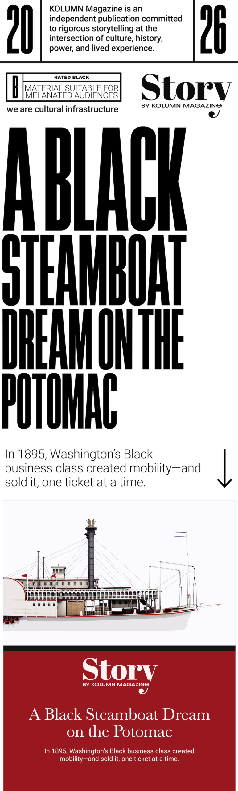 National Steamboat Company, KOLUMN, African American News, Black News, African American Journalism, Black Journalism, African American History, Black History, African American Art, Black Art, African American Music, Black Music, African American Wealth, Black Wealth, African American Education, Black Education, Historic Black University or College, HBCU