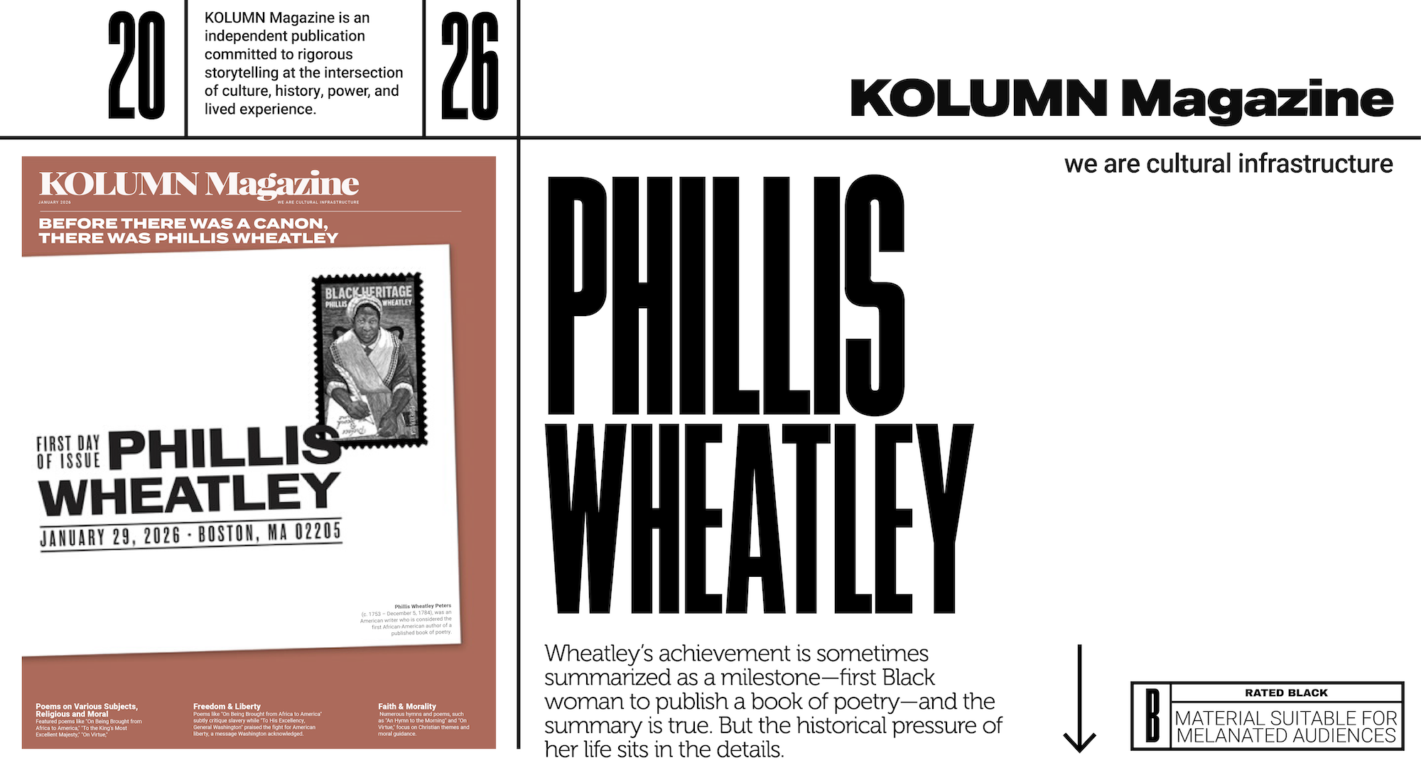Phyllis Wheatley, KOLUMN, African American News, Black News, African American Journalism, Black Journalism, African American History, Black History, African American Art, Black Art, African American Music, Black Music, African American Wealth, Black Wealth, African American Education, Black Education, Historic Black University or College, HBCU