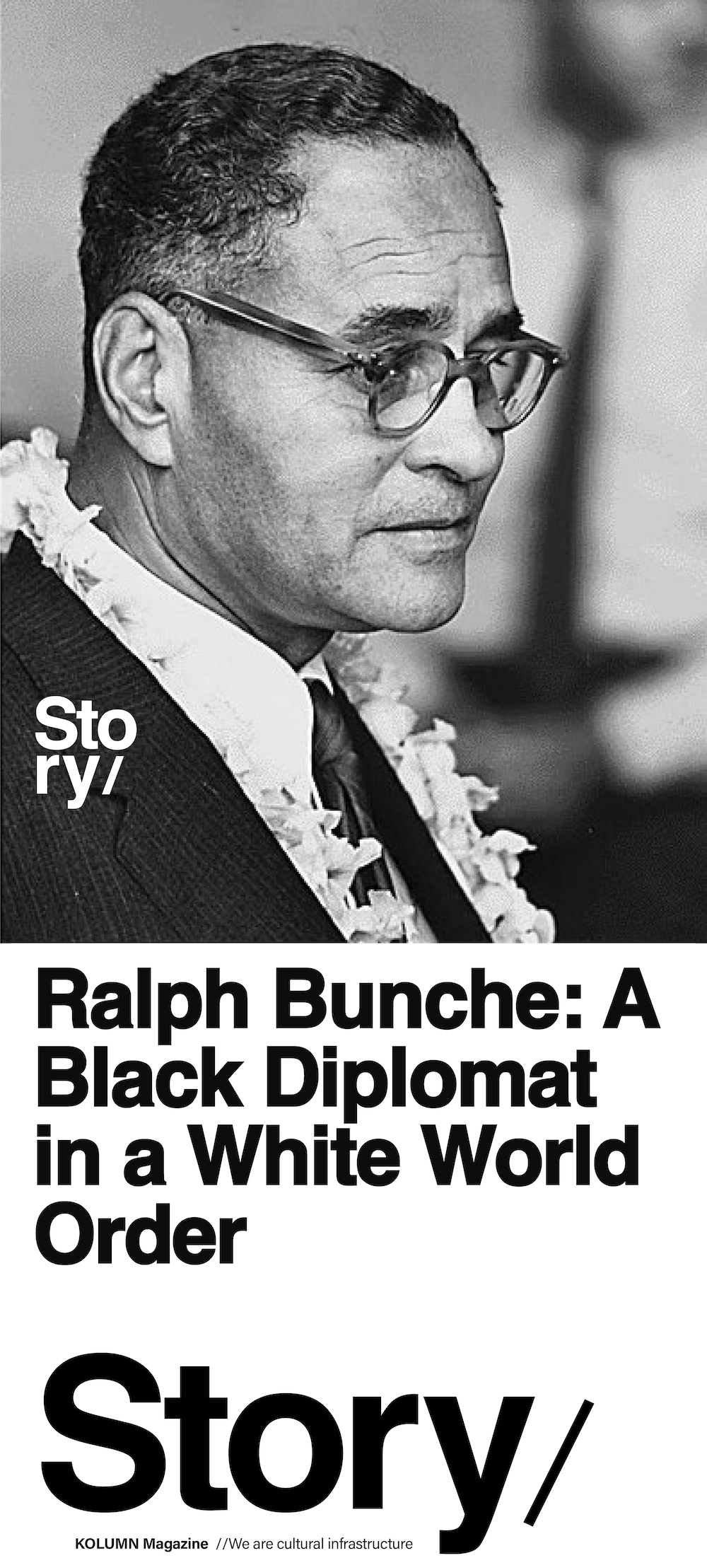Ralph Bunche, KOLUMN, African American News, Black News, African American Journalism, Black Journalism, African American History, Black History, African American Art, Black Art, African American Music, Black Music, African American Wealth, Black Wealth, African American Education, Black Education, Historic Black University or College, HBCU