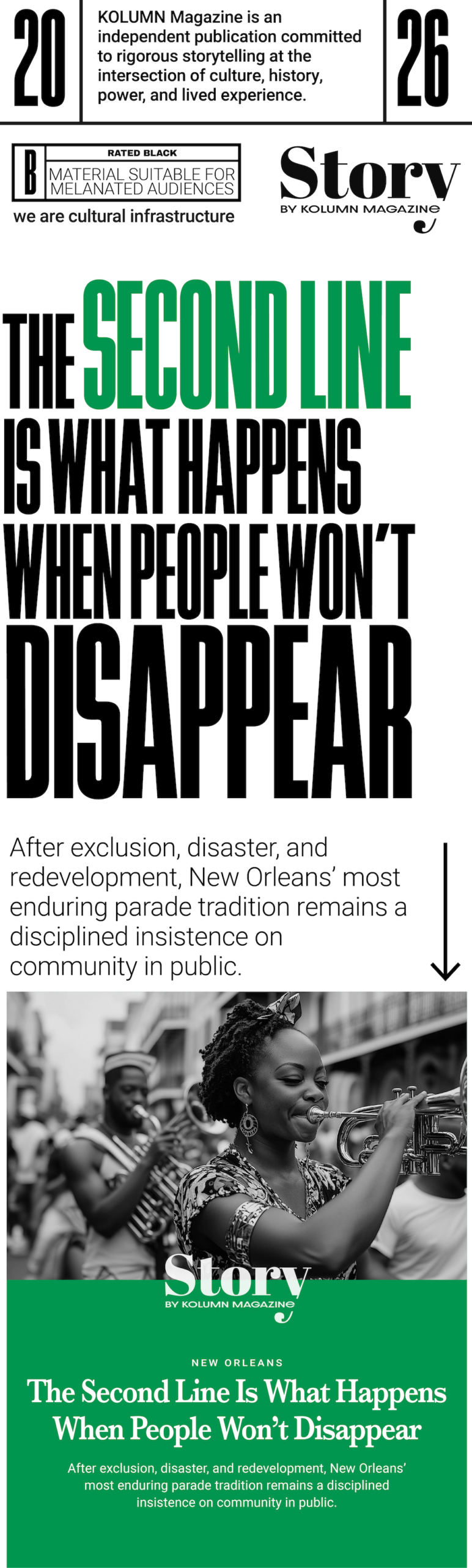 New Orleans, The Second Line, KOLUMN, African American News, Black News, African American Journalism, Black Journalism, African American History, Black History, African American Art, Black Art, African American Music, Black Music, African American Wealth, Black Wealth, African American Education, Black Education, Historic Black University or College, HBCU