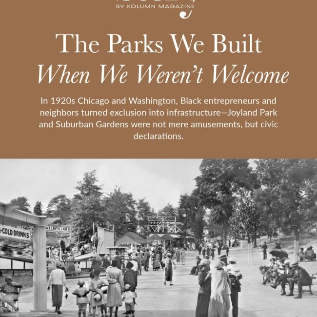 Joyland Park, Suburban Gardens , KOLUMN, African American News, Black News, African American Journalism, Black Journalism, African American History, Black History, African American Art, Black Art, African American Music, Black Music, African American Wealth, Black Wealth, African American Education, Black Education, Historic Black University or College, HBCU