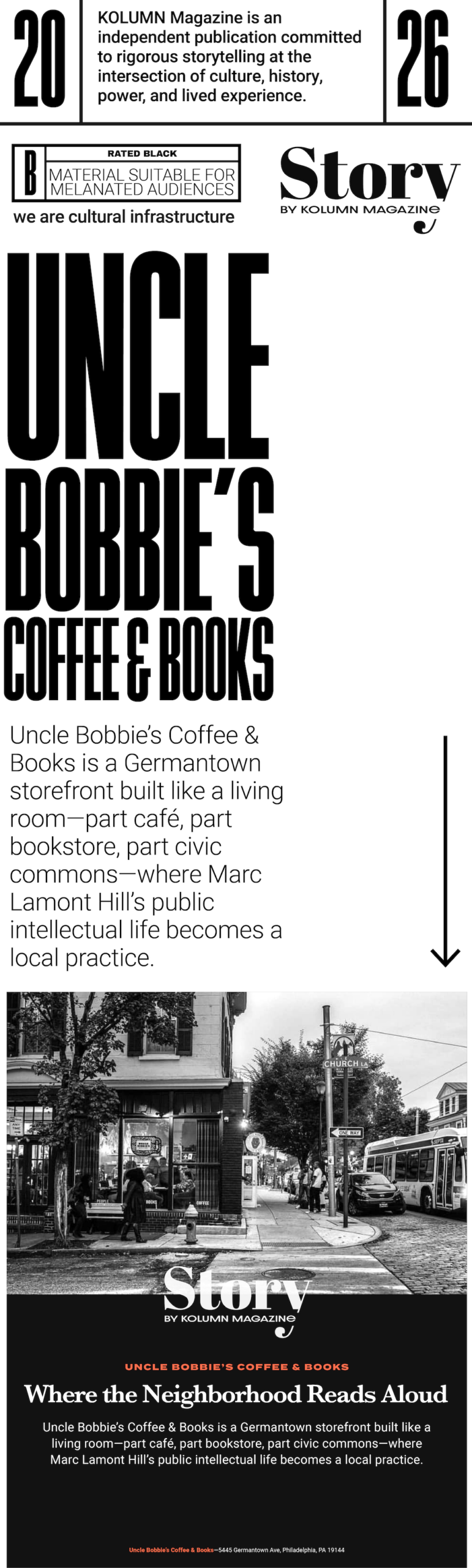 Marc Lamont Hill, Uncle Bobbie's Coffee & Books, KOLUMN, African American News, Black News, African American Journalism, Black Journalism, African American History, Black History, African American Art, Black Art, African American Music, Black Music, African American Wealth, Black Wealth, African American Education, Black Education, Historic Black University or College, HBCU