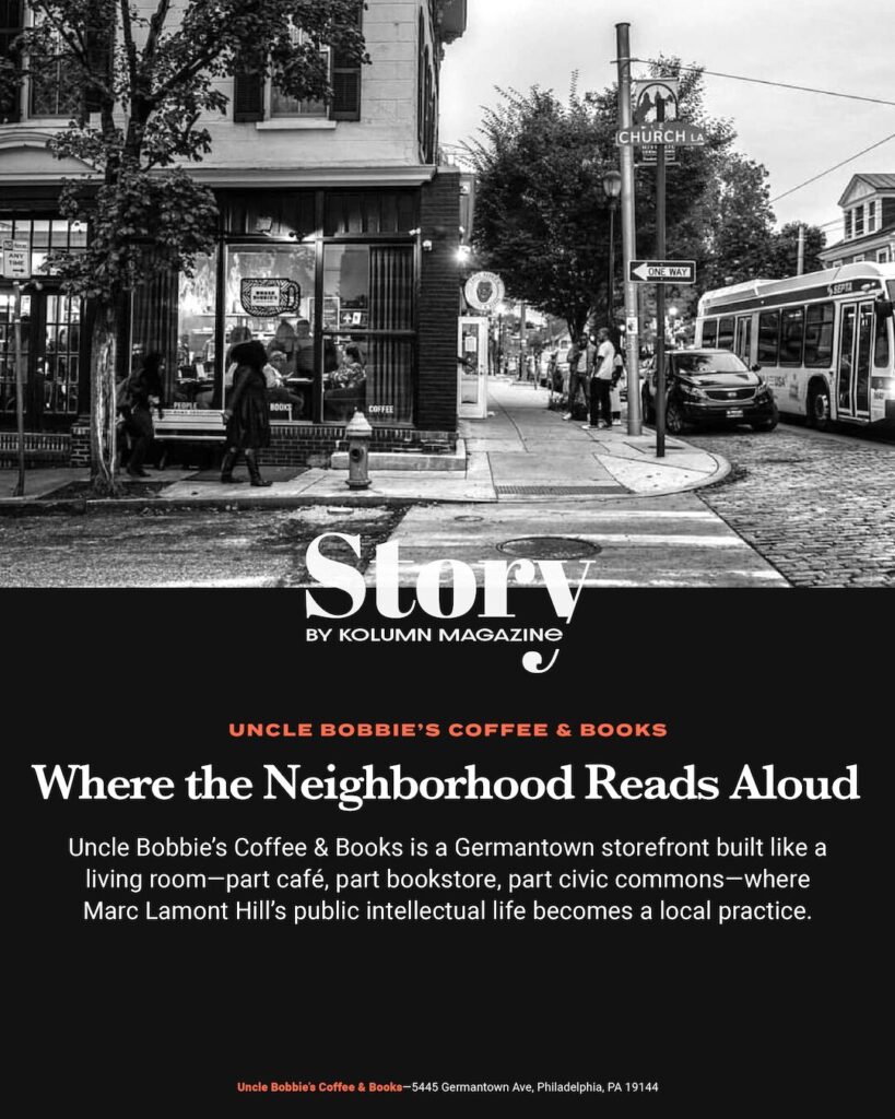 Marc Lamont Hill, Uncle Bobbie's Coffee & Books, KOLUMN, African American News, Black News, African American Journalism, Black Journalism, African American History, Black History, African American Art, Black Art, African American Music, Black Music, African American Wealth, Black Wealth, African American Education, Black Education, Historic Black University or College, HBCU