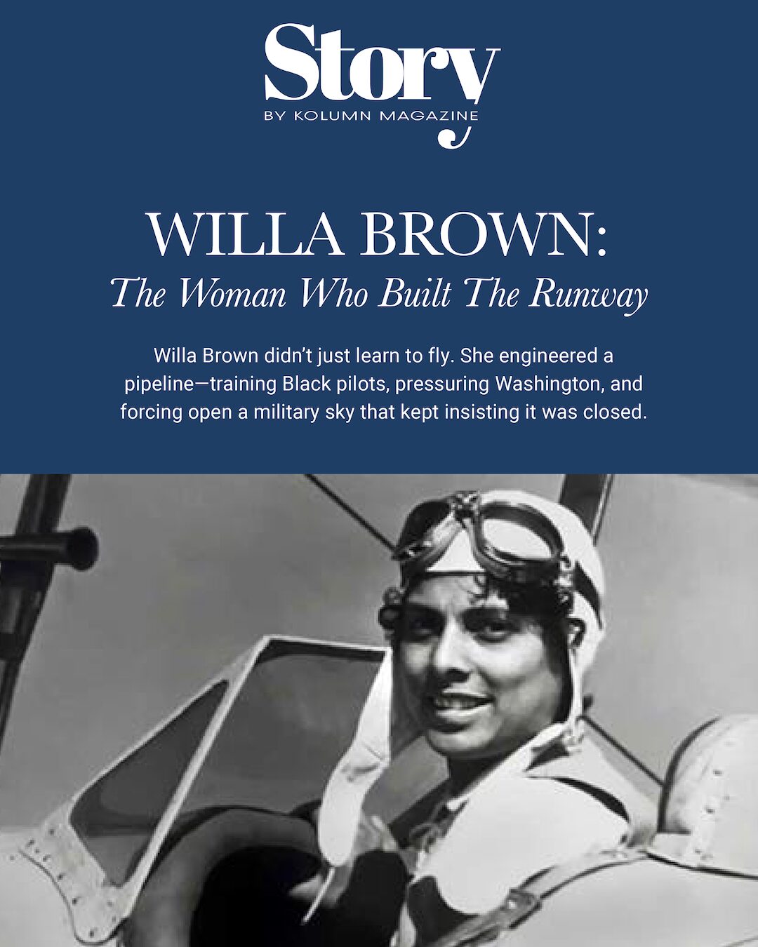 Willa Brown, KOLUMN, African American News, Black News, African American Journalism, Black Journalism, African American History, Black History, African American Art, Black Art, African American Music, Black Music, African American Wealth, Black Wealth, African American Education, Black Education, Historic Black University or College, HBCU