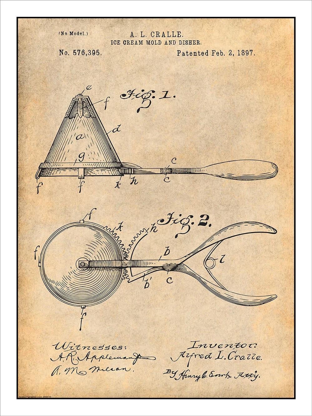 Alfred L Cralle, Ice Cream Scoop, KOLUMN, African American News, Black News, African American Journalism, Black Journalism, African American History, Black History, African American Art, Black Art, African American Music, Black Music, African American Wealth, Black Wealth, African American Education, Black Education, Historic Black University or College, HBCU