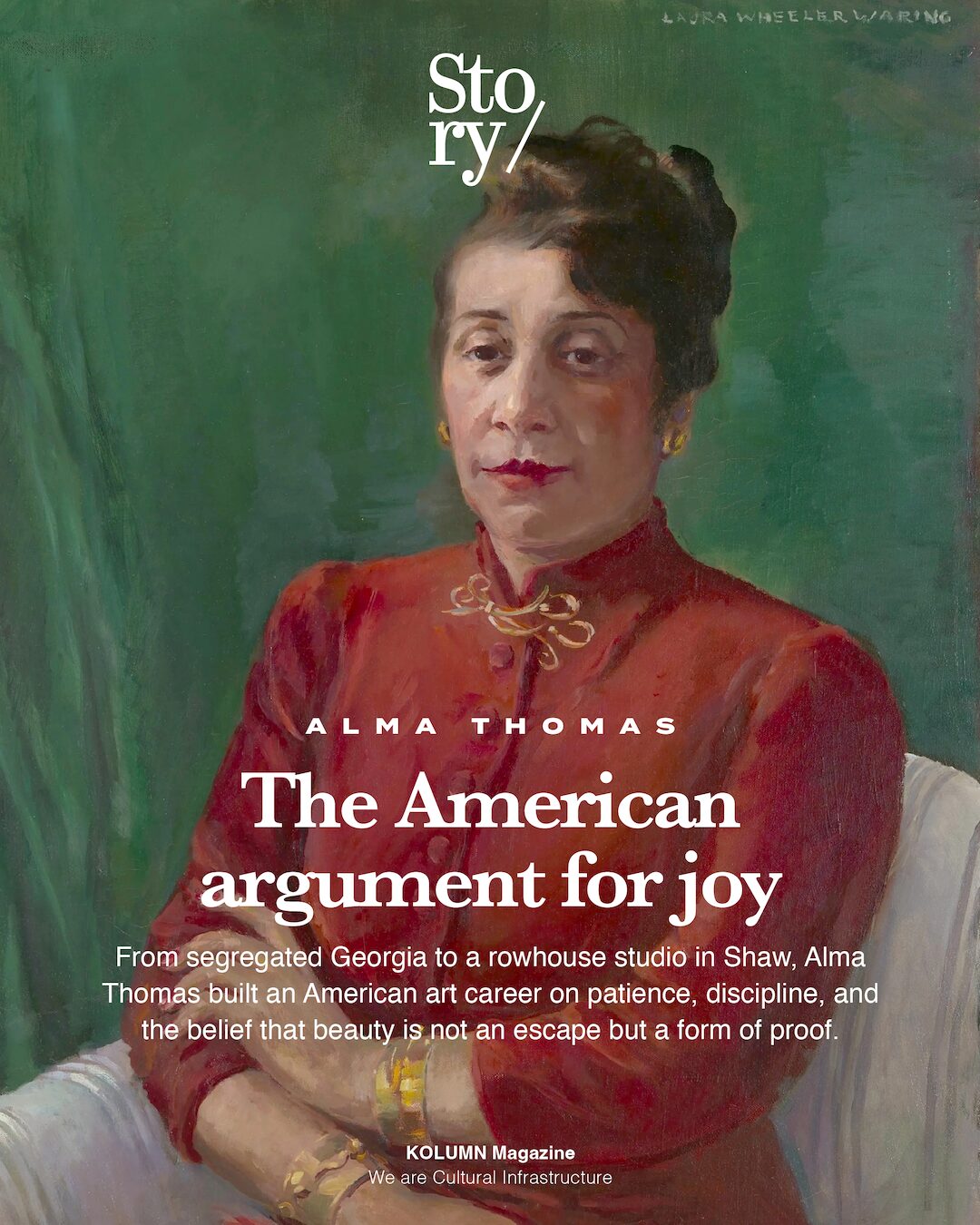 Alma Thomas, KOLUMN, African American News, Black News, African American Journalism, Black Journalism, African American History, Black History, African American Art, Black Art, African American Music, Black Music, African American Wealth, Black Wealth, African American Education, Black Education, Historic Black University or College, HBCU