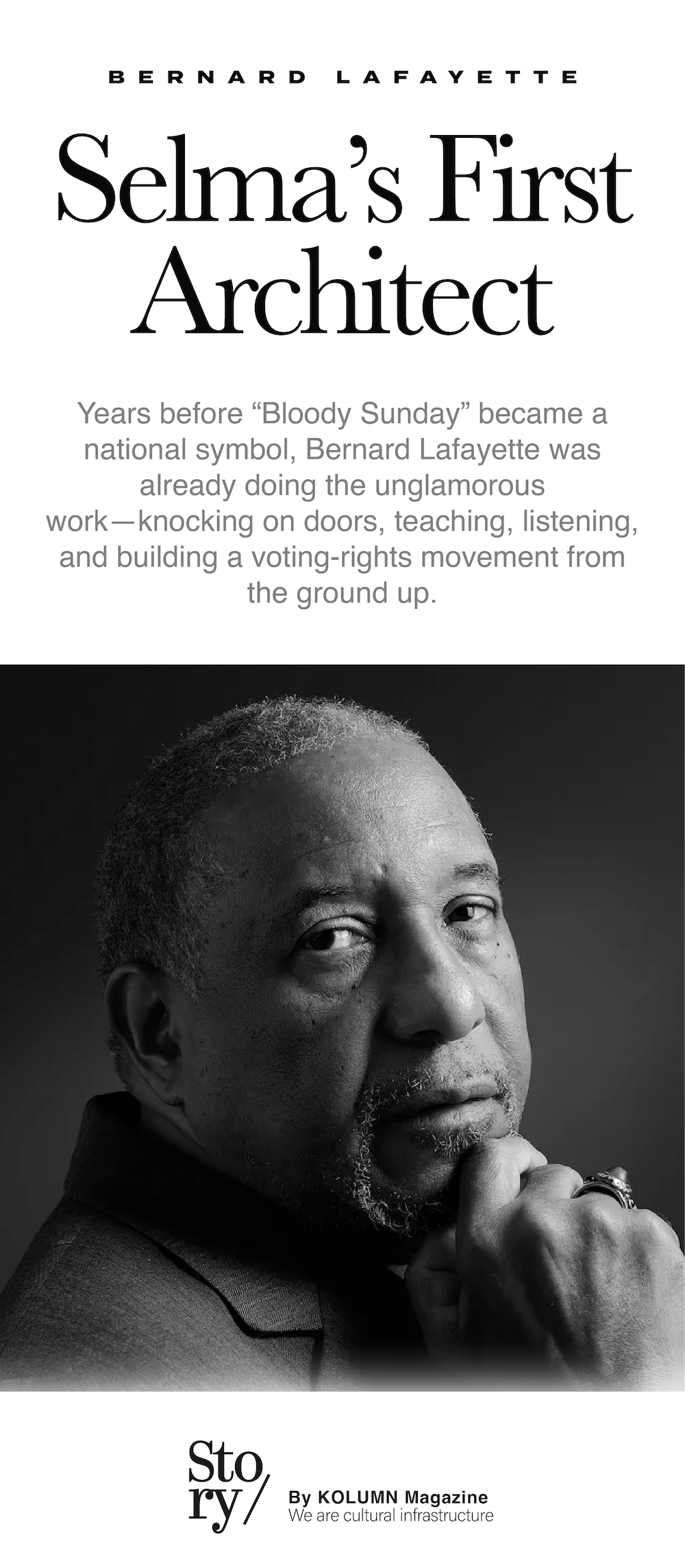 Bernard Lafayette, KOLUMN, African American News, Black News, African American Journalism, Black Journalism, African American History, Black History, African American Art, Black Art, African American Music, Black Music, African American Wealth, Black Wealth, African American Education, Black Education, Historic Black University or College, HBCU