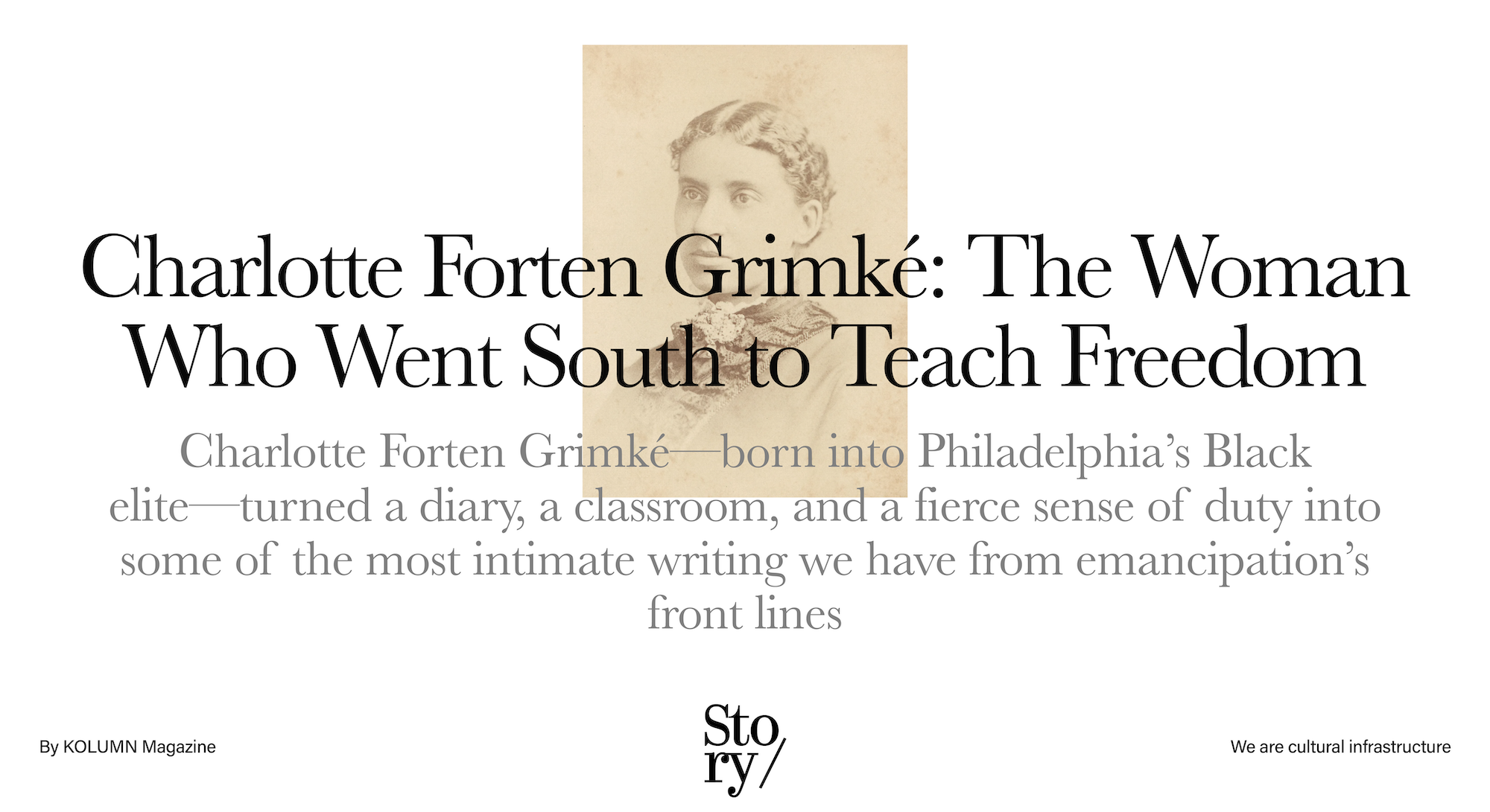 Charlotte Forten Grimké, KOLUMN, African American News, Black News, African American Journalism, Black Journalism, African American History, Black History, African American Art, Black Art, African American Music, Black Music, African American Wealth, Black Wealth, African American Education, Black Education, Historic Black University or College, HBCU