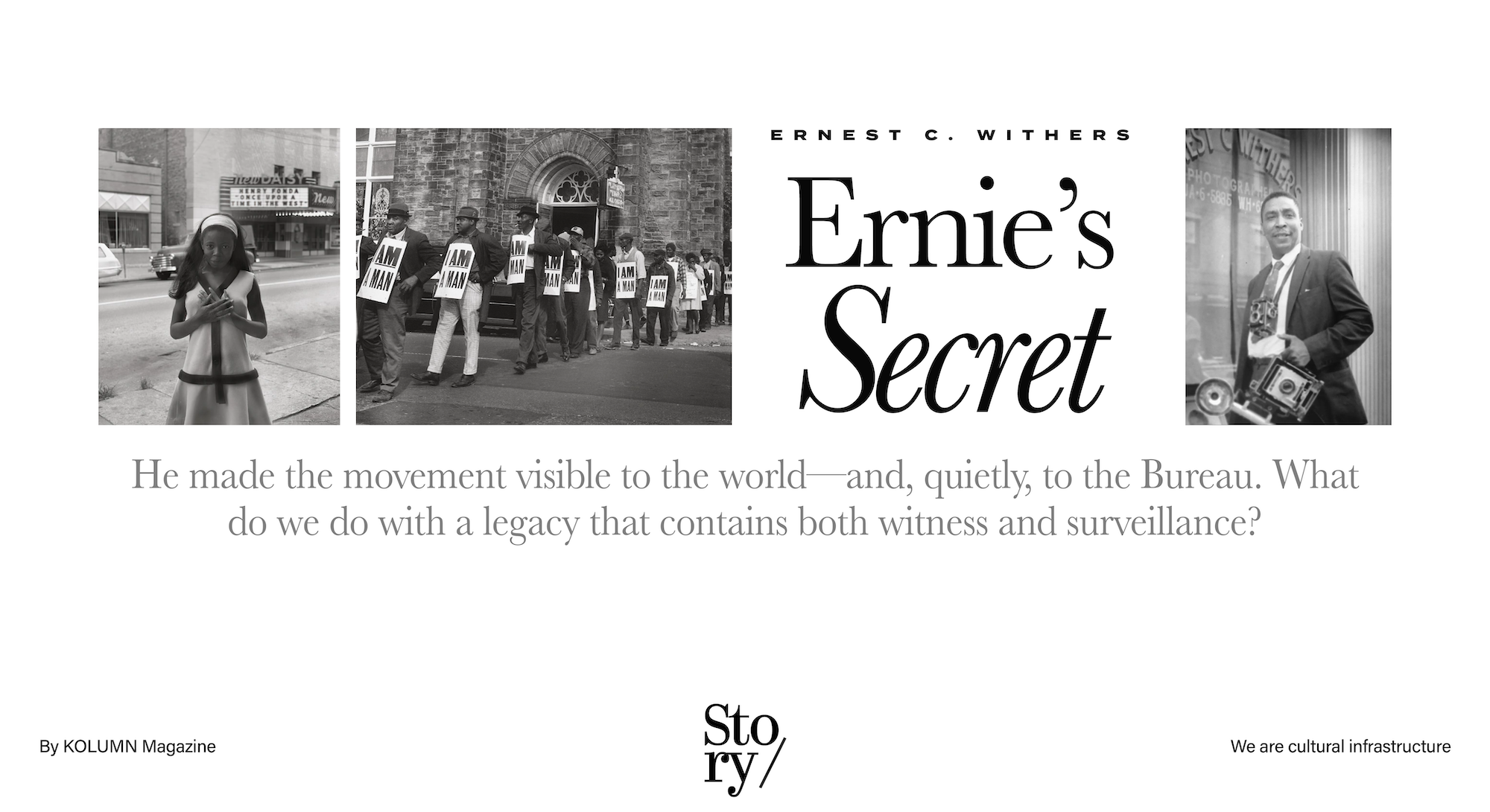 Ernest C Withers, KOLUMN, African American News, Black News, African American Journalism, Black Journalism, African American History, Black History, African American Art, Black Art, African American Music, Black Music, African American Wealth, Black Wealth, African American Education, Black Education, Historic Black University or College, HBCU
