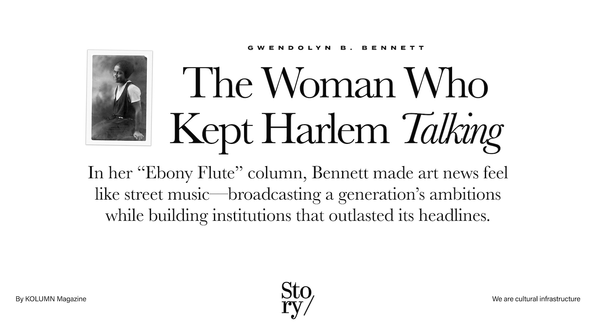 Gwendolyn Bennett, Nocturne, The Ebony Flute, KOLUMN, African American News, Black News, African American Journalism, Black Journalism, African American History, Black History, African American Art, Black Art, African American Music, Black Music, African American Wealth, Black Wealth, African American Education, Black Education, Historic Black University or College, HBCU