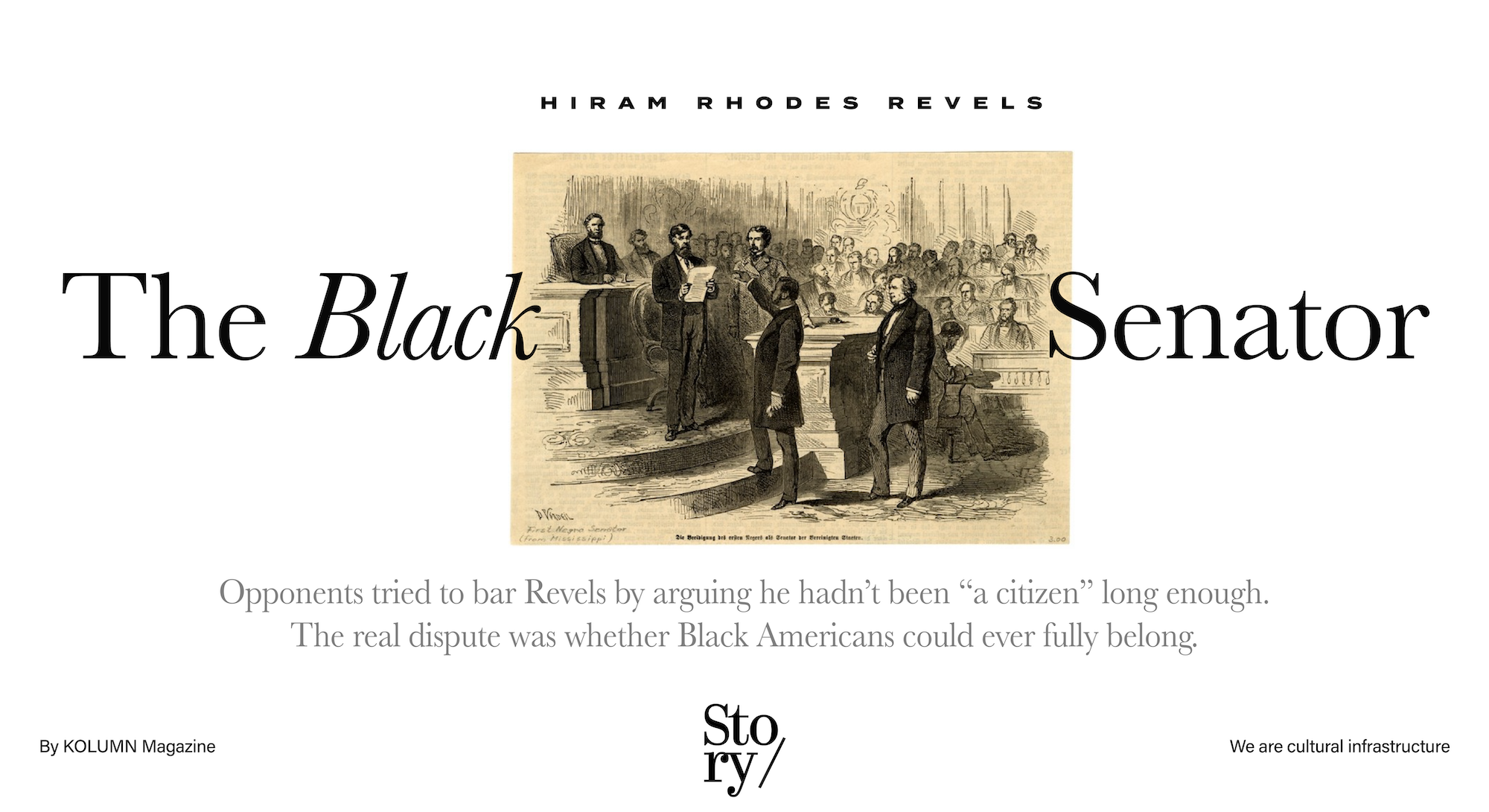 Hiram Rhodes Revels, Hiram Revels, KOLUMN, African American News, Black News, African American Journalism, Black Journalism, African American History, Black History, African American Art, Black Art, African American Music, Black Music, African American Wealth, Black Wealth, African American Education, Black Education, Historic Black University or College, HBCU