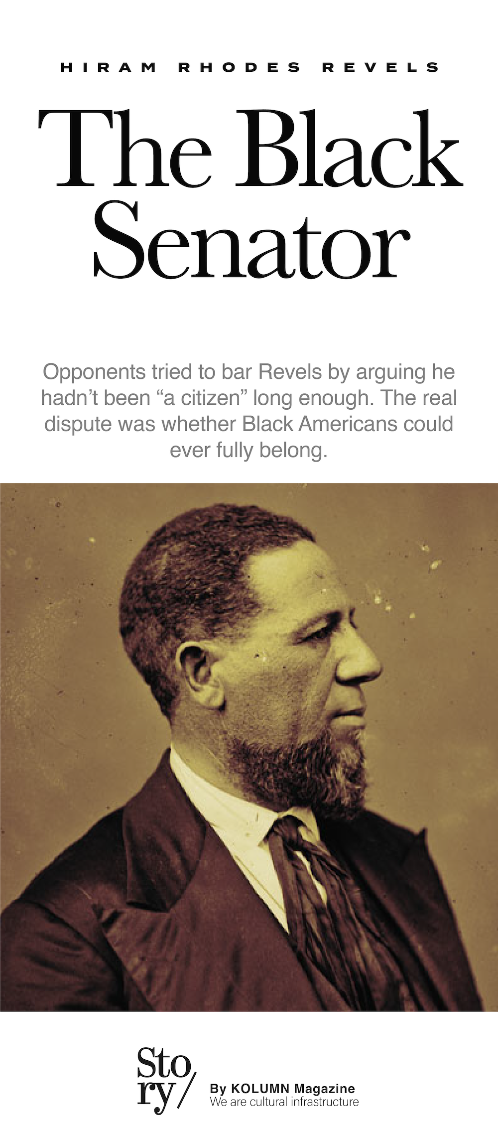 Hiram Rhodes Revels, Hiram Revels, KOLUMN, African American News, Black News, African American Journalism, Black Journalism, African American History, Black History, African American Art, Black Art, African American Music, Black Music, African American Wealth, Black Wealth, African American Education, Black Education, Historic Black University or College, HBCU