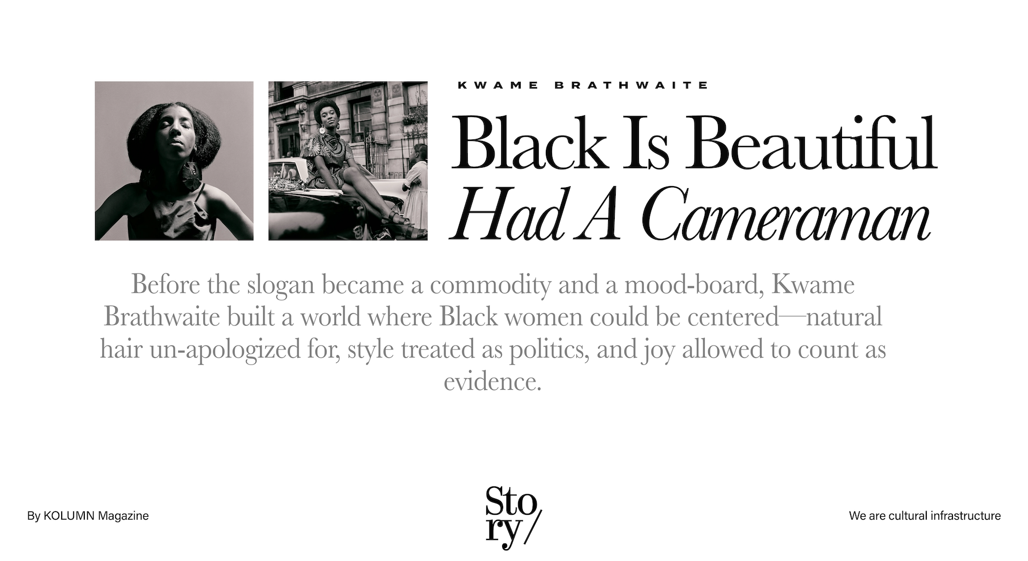 Kwame Brathwaite, KOLUMN, African American News, Black News, African American Journalism, Black Journalism, African American History, Black History, African American Art, Black Art, African American Music, Black Music, African American Wealth, Black Wealth, African American Education, Black Education, Historic Black University or College, HBCU