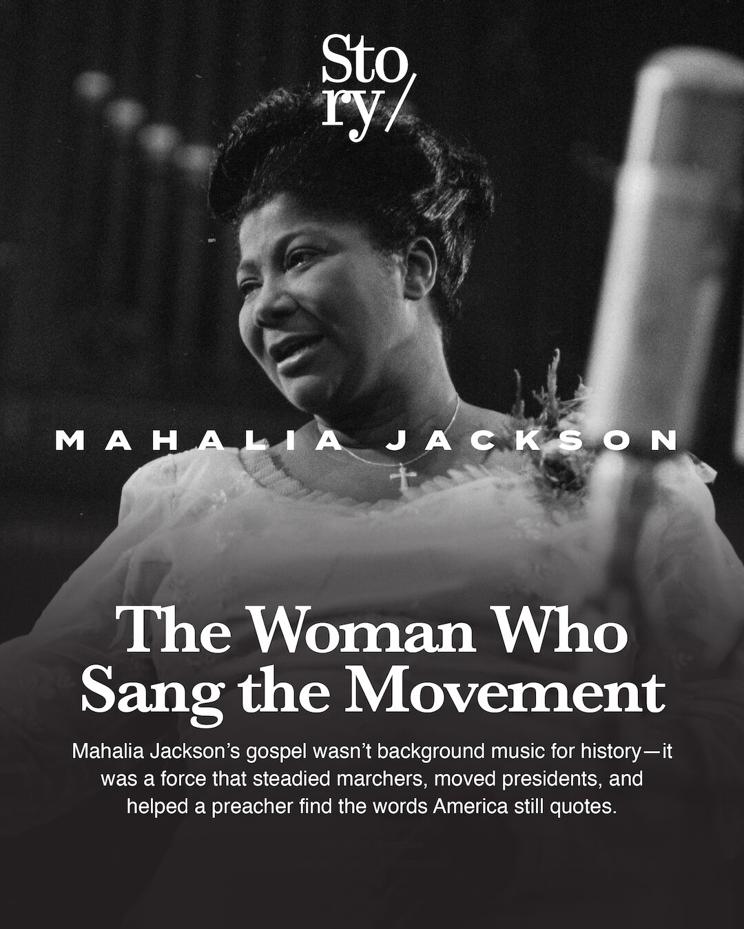 Mahalia Jackson, KOLUMN, African American News, Black News, African American Journalism, Black Journalism, African American History, Black History, African American Art, Black Art, African American Music, Black Music, African American Wealth, Black Wealth, African American Education, Black Education, Historic Black University or College, HBCU