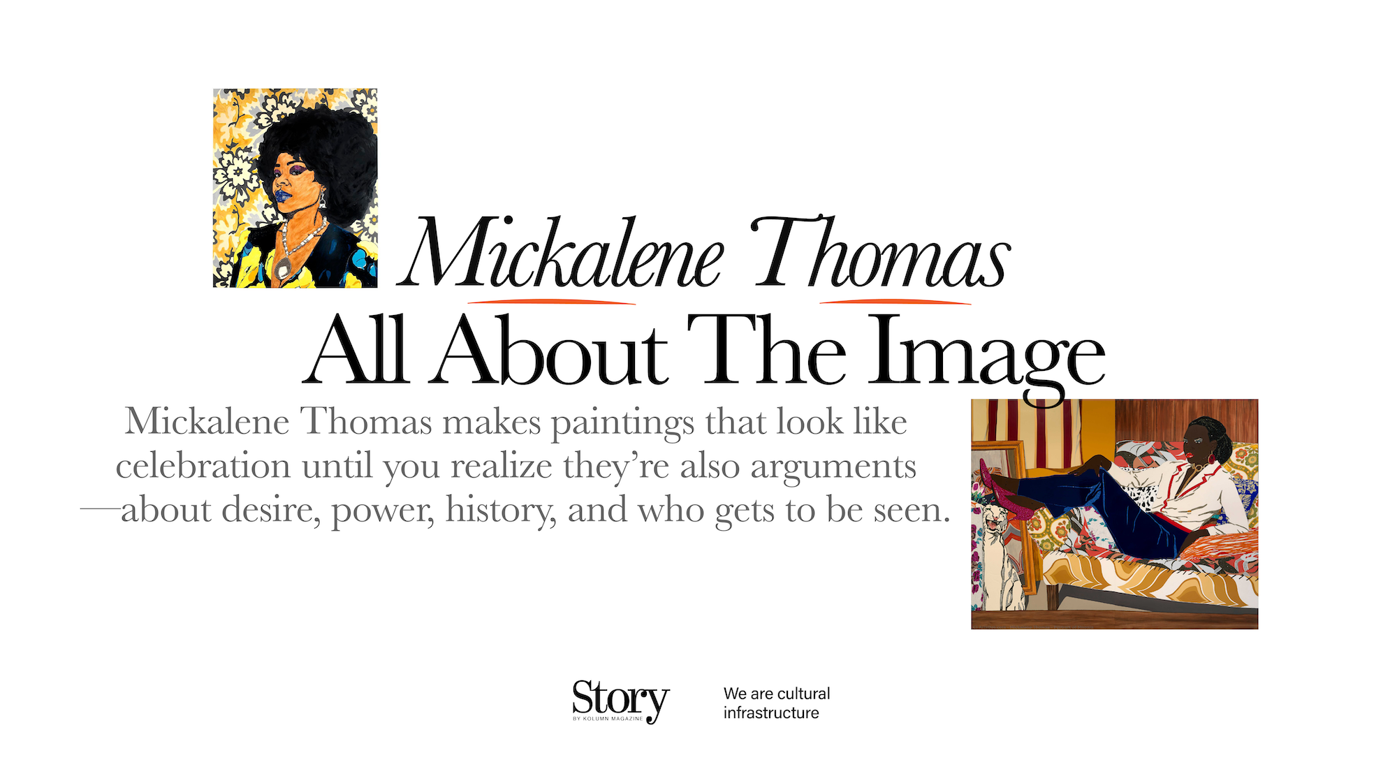 Mickalene Thomas, KOLUMN, African American News, Black News, African American Journalism, Black Journalism, African American History, Black History, African American Art, Black Art, African American Music, Black Music, African American Wealth, Black Wealth, African American Education, Black Education, Historic Black University or College, HBCU