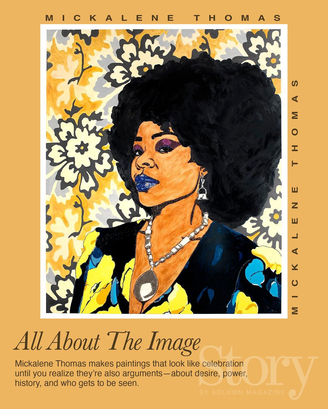 Mickalene Thomas, KOLUMN, African American News, Black News, African American Journalism, Black Journalism, African American History, Black History, African American Art, Black Art, African American Music, Black Music, African American Wealth, Black Wealth, African American Education, Black Education, Historic Black University or College, HBCU