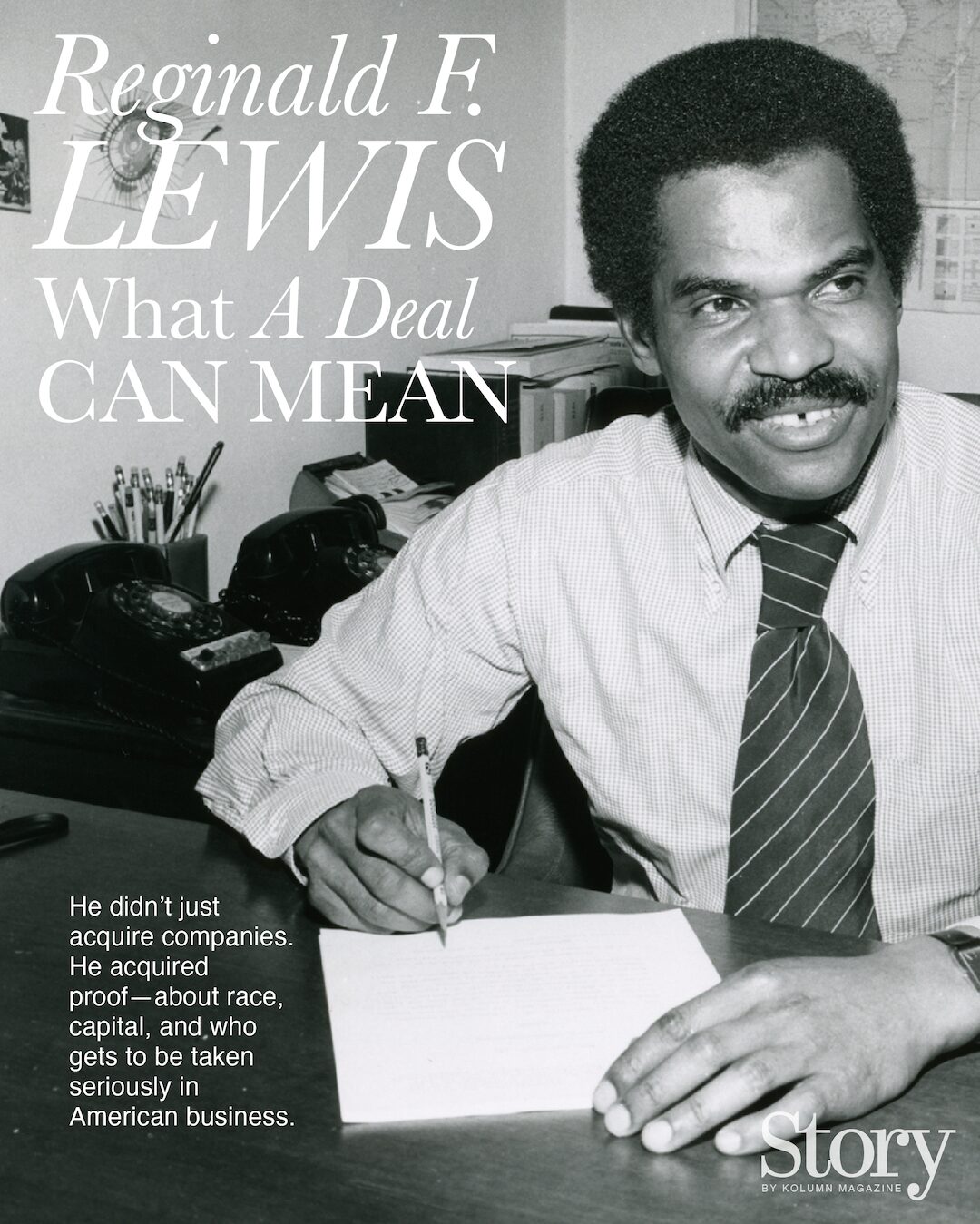 Reginald F. Lewis, KOLUMN, Cultural Infrastructure, African American News, Black News, African American Journalism, Black Journalism, African American History, Black History, African American Art, Black Art, African American Music, Black Music, African American Wealth, Black Wealth, African American Education, Black Education, Historic Black University or College, HBCU