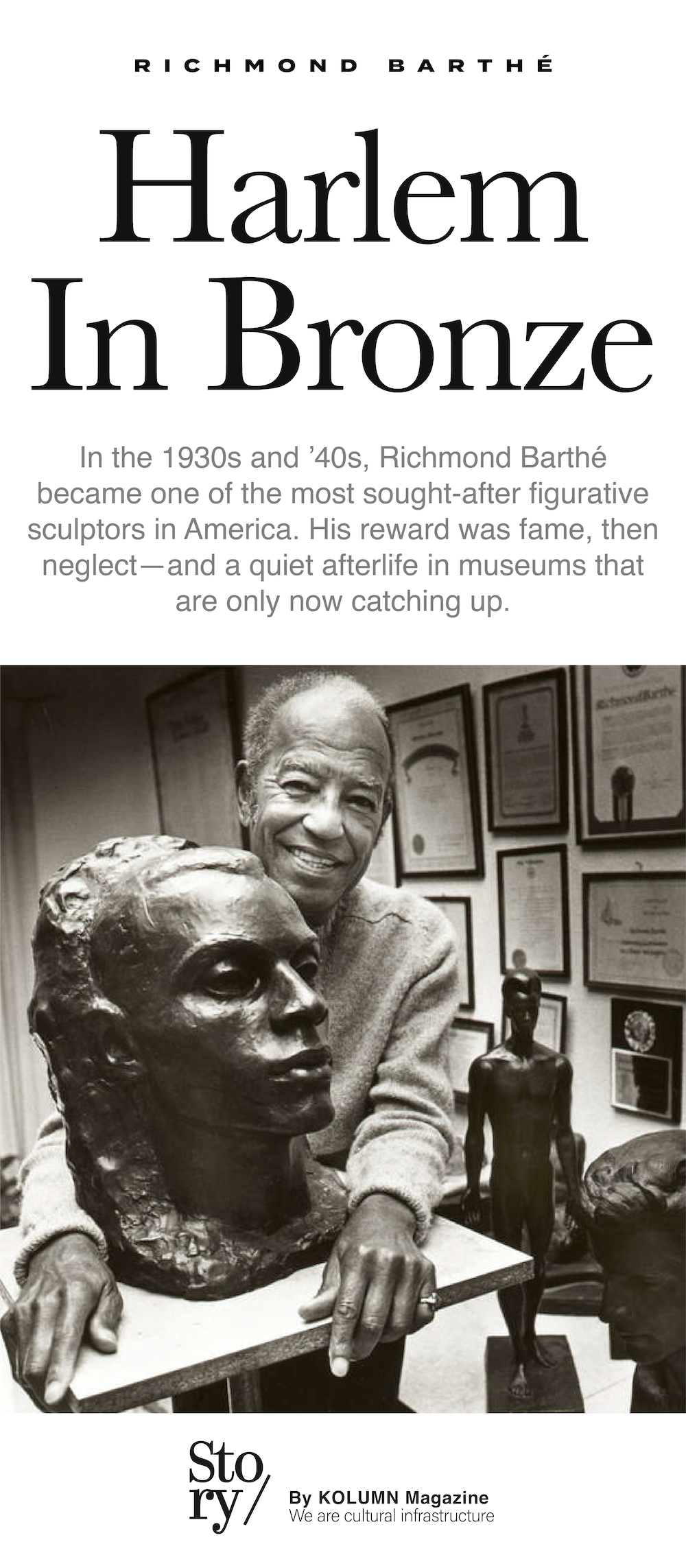 Richmond Barthé, KOLUMN, African American News, Black News, African American Journalism, Black Journalism, African American History, Black History, African American Art, Black Art, African American Music, Black Music, African American Wealth, Black Wealth, African American Education, Black Education, Historic Black University or College, HBCU