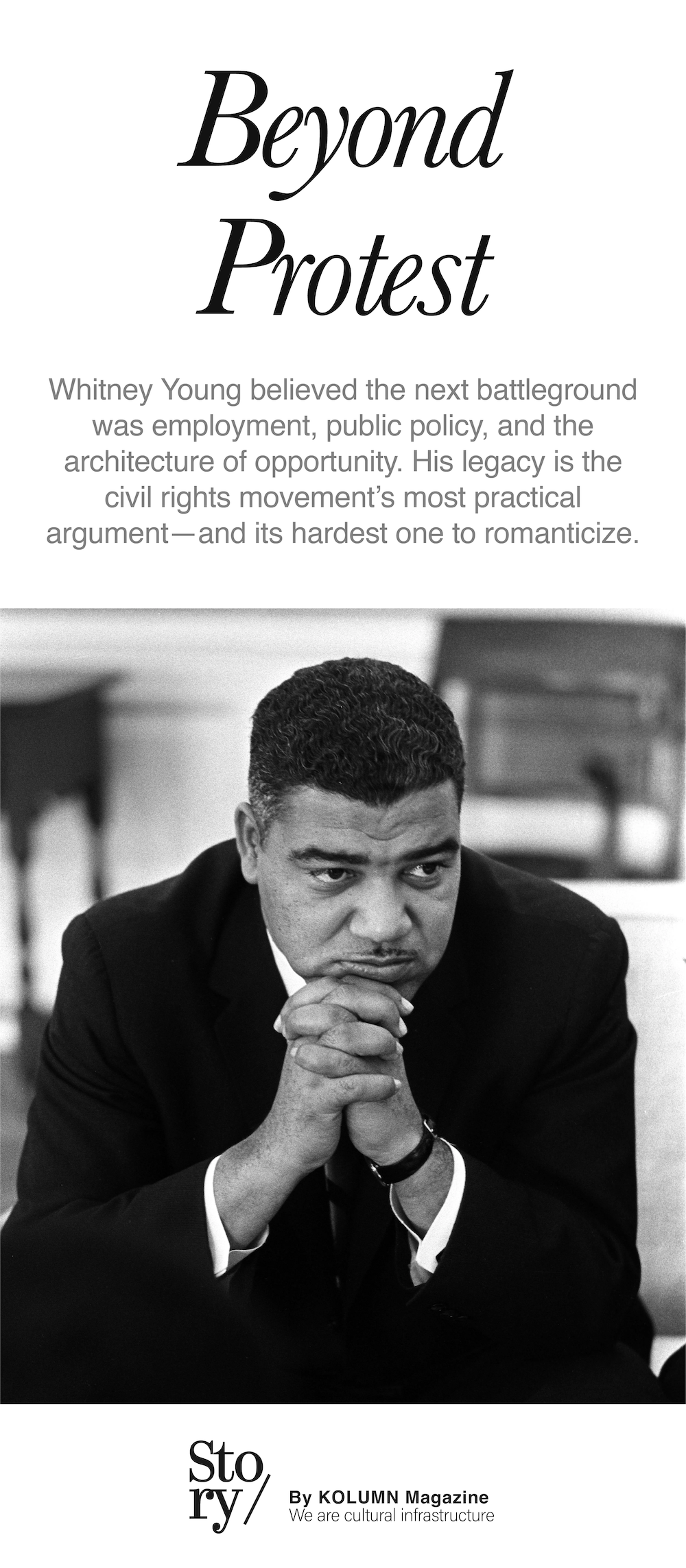 Whitney Young, KOLUMN, African American News, Black News, African American Journalism, Black Journalism, African American History, Black History, African American Art, Black Art, African American Music, Black Music, African American Wealth, Black Wealth, African American Education, Black Education, Historic Black University or College, HBCU