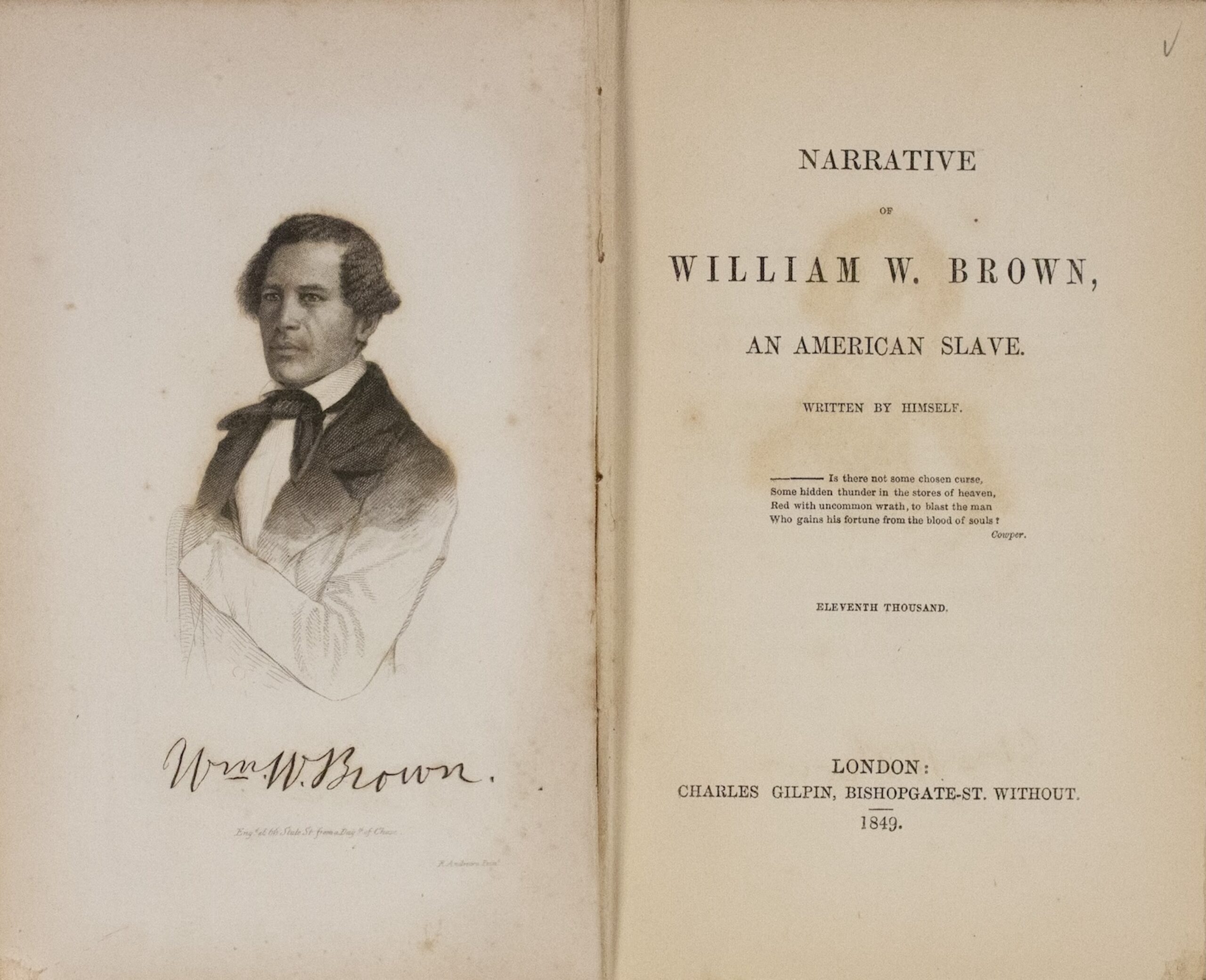 William W Brown, KOLUMN, African American News, Black News, African American Journalism, Black Journalism, African American History, Black History, African American Art, Black Art, African American Music, Black Music, African American Wealth, Black Wealth, African American Education, Black Education, Historic Black University or College, HBCU
