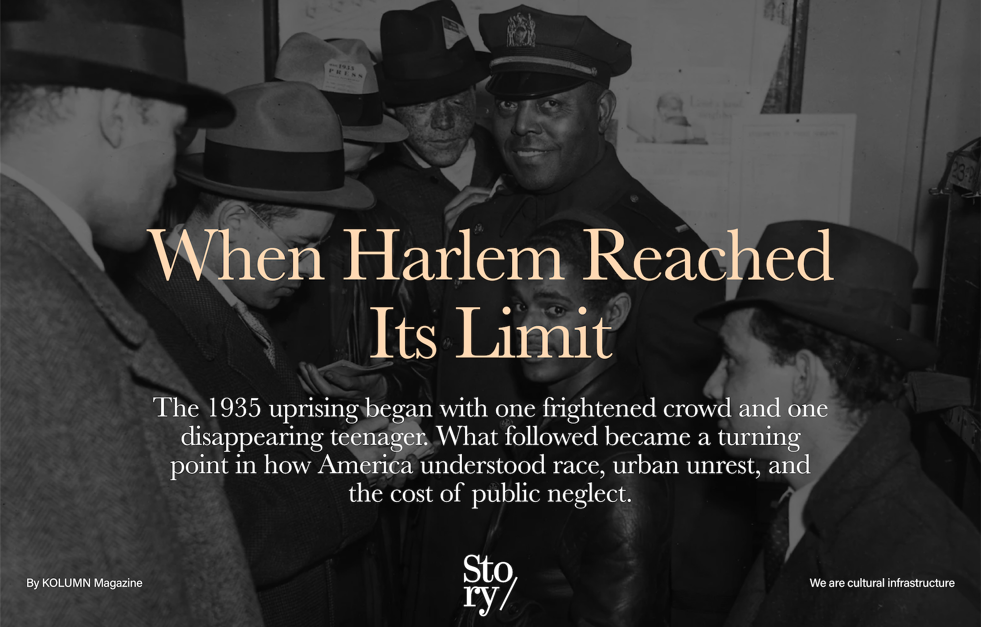 1935 Harlem Riot, Harlem Riot, Lino Rivera, KOLUMN, African American News, Black News, African American Journalism, Black Journalism, African American History, Black History, African American Art, Black Art, African American Music, Black Music, African American Wealth, Black Wealth, African American Education, Black Education, Historic Black University or College, HBCU