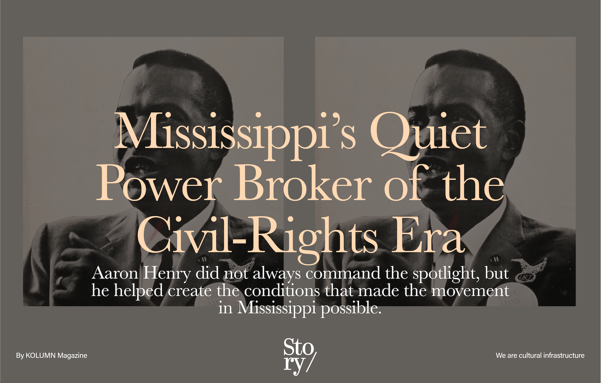 Aaron Henry, KOLUMN, African American News, Black News, African American Journalism, Black Journalism, African American History, Black History, African American Art, Black Art, African American Music, Black Music, African American Wealth, Black Wealth, African American Education, Black Education, Historic Black University or College, HBCU