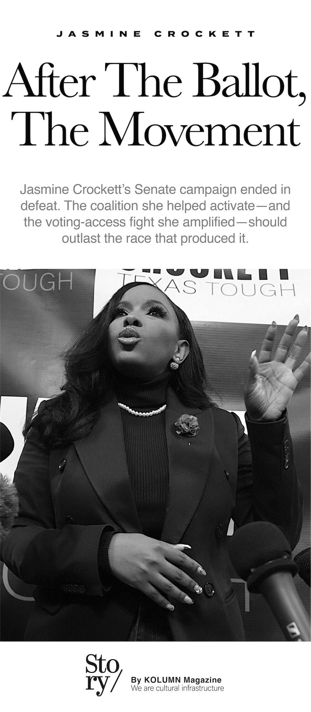 Jasmine Crockett, KOLUMN, African American News, Black News, African American Journalism, Black Journalism, African American History, Black History, African American Art, Black Art, African American Music, Black Music, African American Wealth, Black Wealth, African American Education, Black Education, Historic Black University or College, HBCU