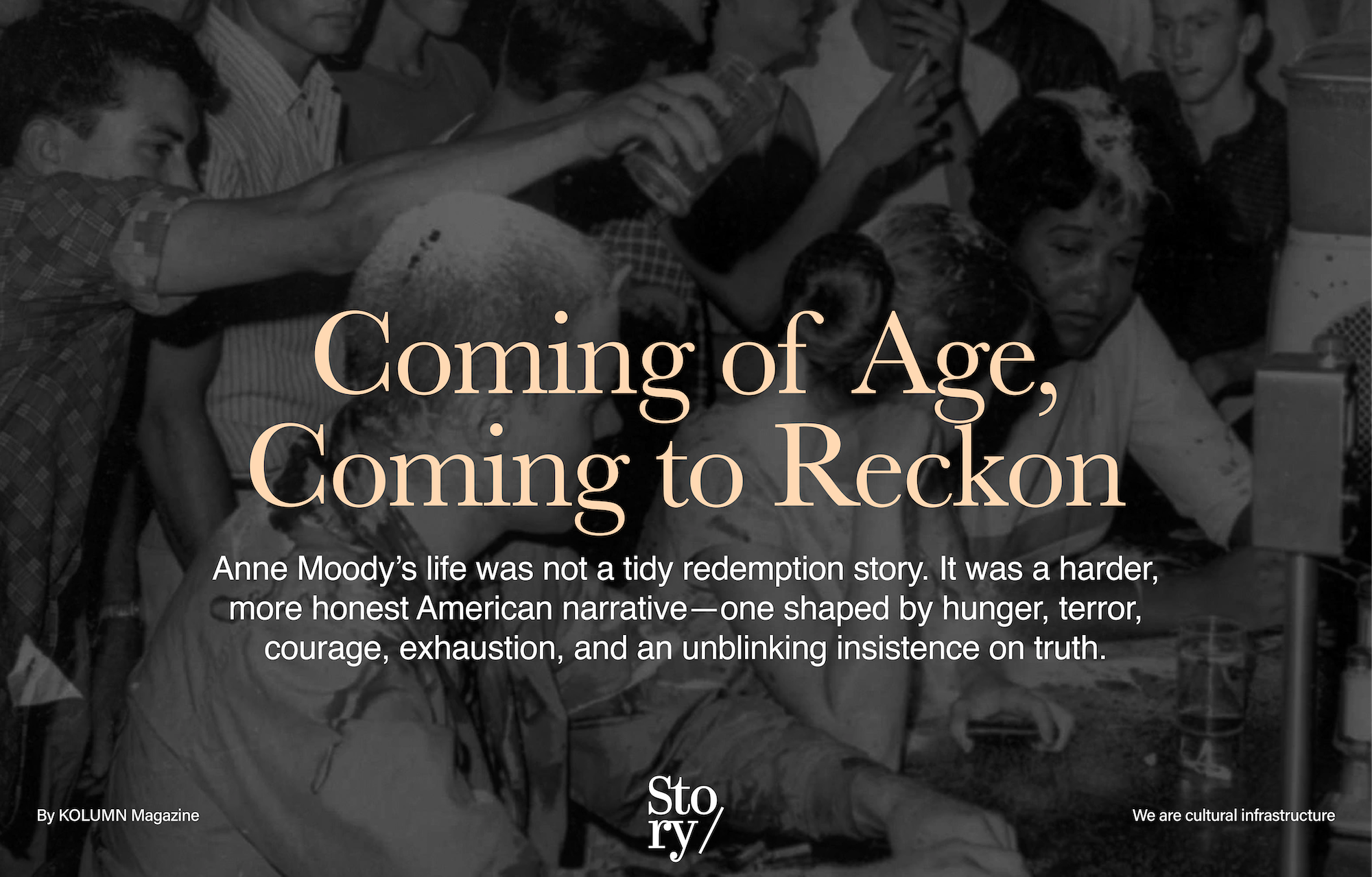 Anne Moody, KOLUMN, African American News, Black News, African American Journalism, Black Journalism, African American History, Black History, African American Art, Black Art, African American Music, Black Music, African American Wealth, Black Wealth, African American Education, Black Education, Historic Black University or College, HBCU