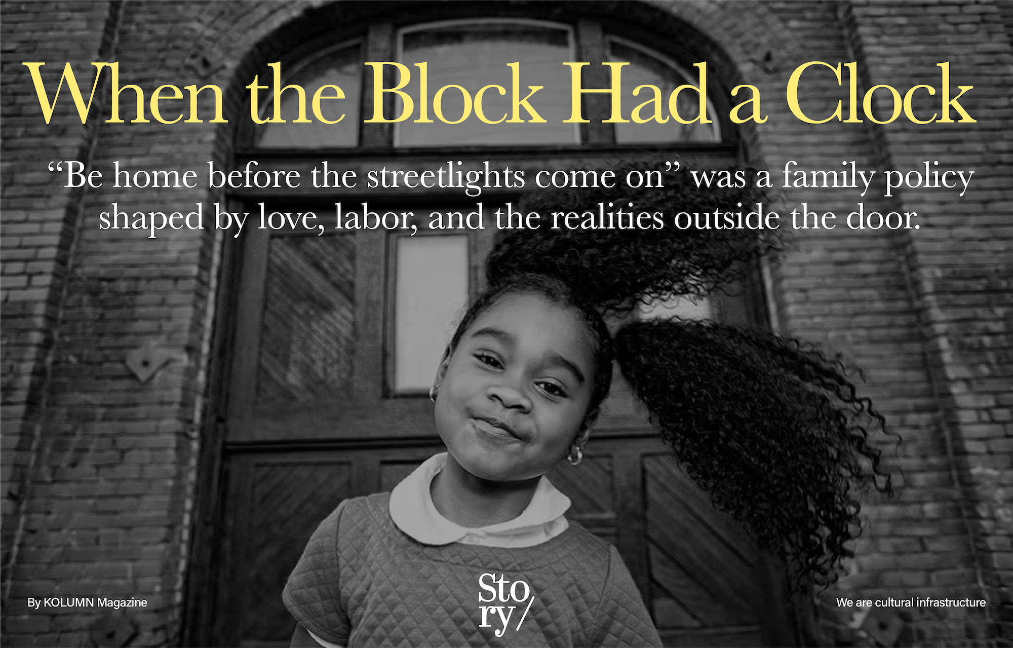 Be Home Before The Streetlight Comes On, Before The Streetlight Comes On, KOLUMN, African American News, Black News, African American Journalism, Black Journalism, African American History, Black History, African American Art, Black Art, African American Music, Black Music, African American Wealth, Black Wealth, African American Education, Black Education, Historic Black University or College, HBCU