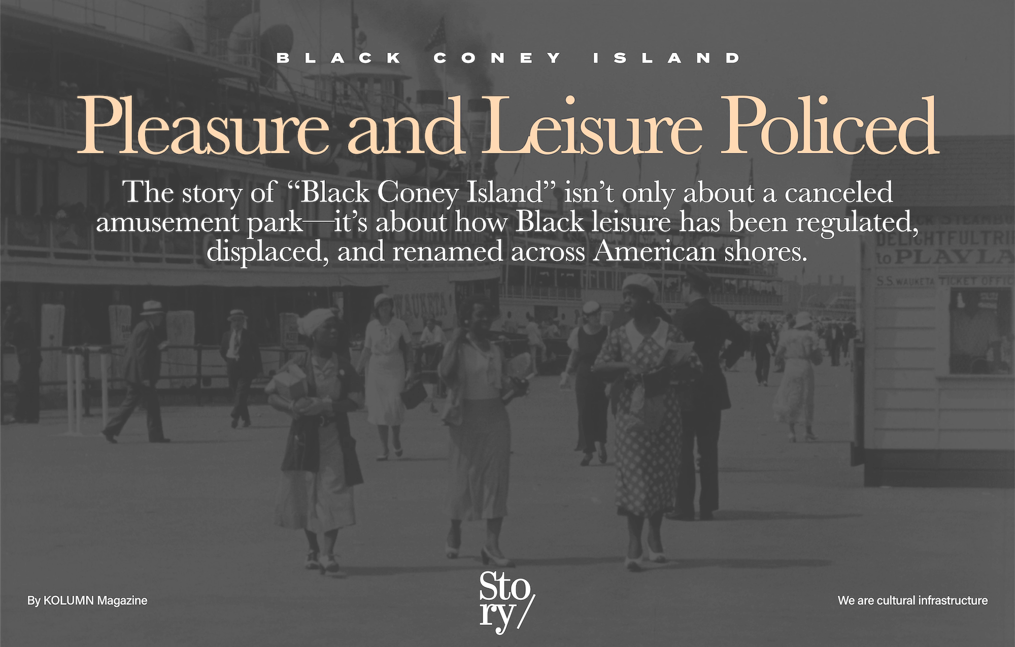 Black Coney Island, Solomon Riley, KOLUMN, African American News, Black News, African American Journalism, Black Journalism, African American History, Black History, African American Art, Black Art, African American Music, Black Music, African American Wealth, Black Wealth, African American Education, Black Education, Historic Black University or College, HBCU