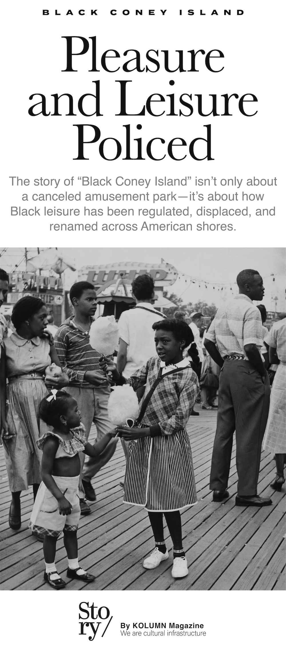 Black Coney Island, Solomon Riley, KOLUMN, African American News, Black News, African American Journalism, Black Journalism, African American History, Black History, African American Art, Black Art, African American Music, Black Music, African American Wealth, Black Wealth, African American Education, Black Education, Historic Black University or College, HBCU