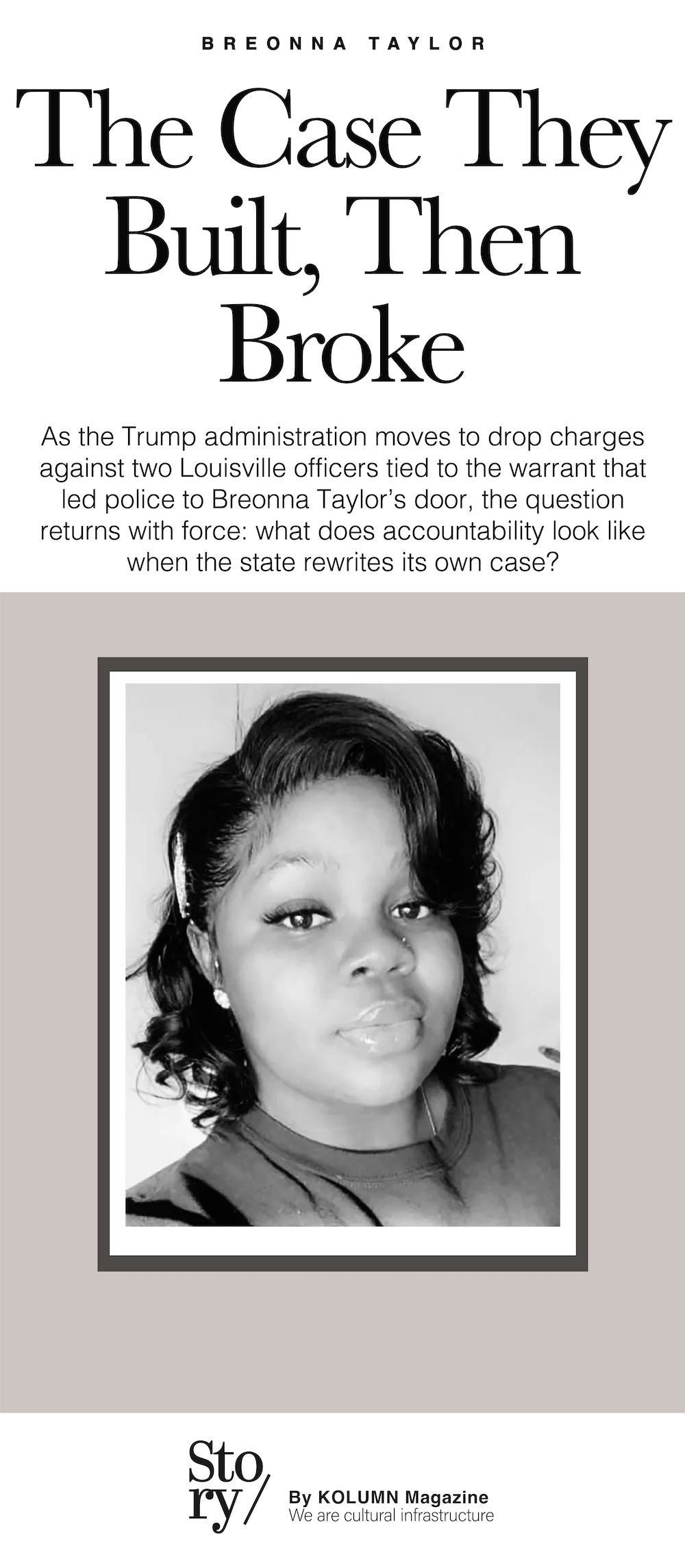 Breonna Taylor, KOLUMN, African American News, Black News, African American Journalism, Black Journalism, African American History, Black History, African American Art, Black Art, African American Music, Black Music, African American Wealth, Black Wealth, African American Education, Black Education, Historic Black University or College, HBCU