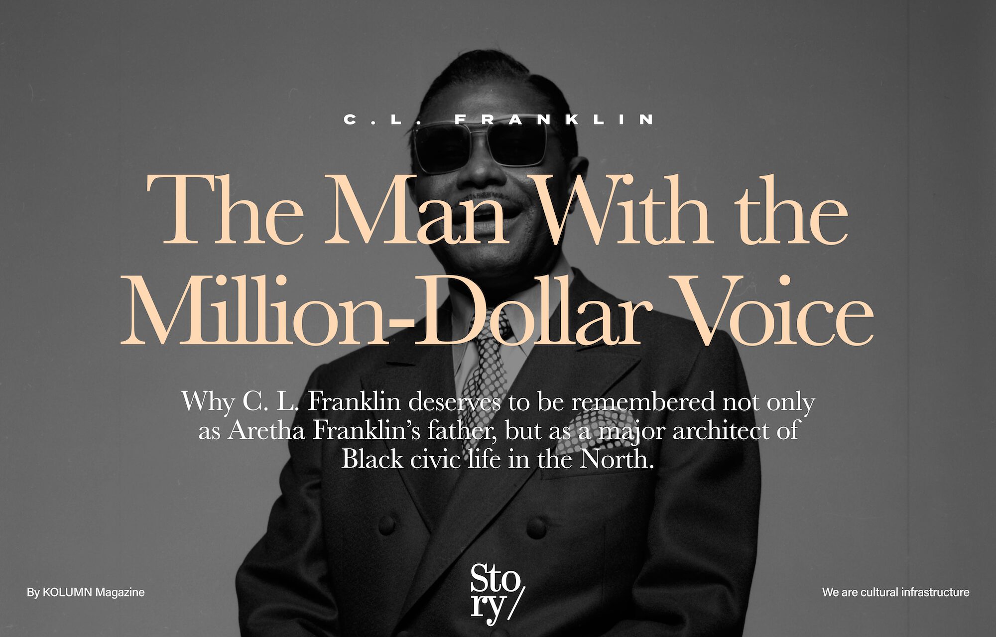 Clarence LaVaughn Franklin, C. L. Franklin, KOLUMN, African American News, Black News, African American Journalism, Black Journalism, African American History, Black History, African American Art, Black Art, African American Music, Black Music, African American Wealth, Black Wealth, African American Education, Black Education, Historic Black University or College, HBCU