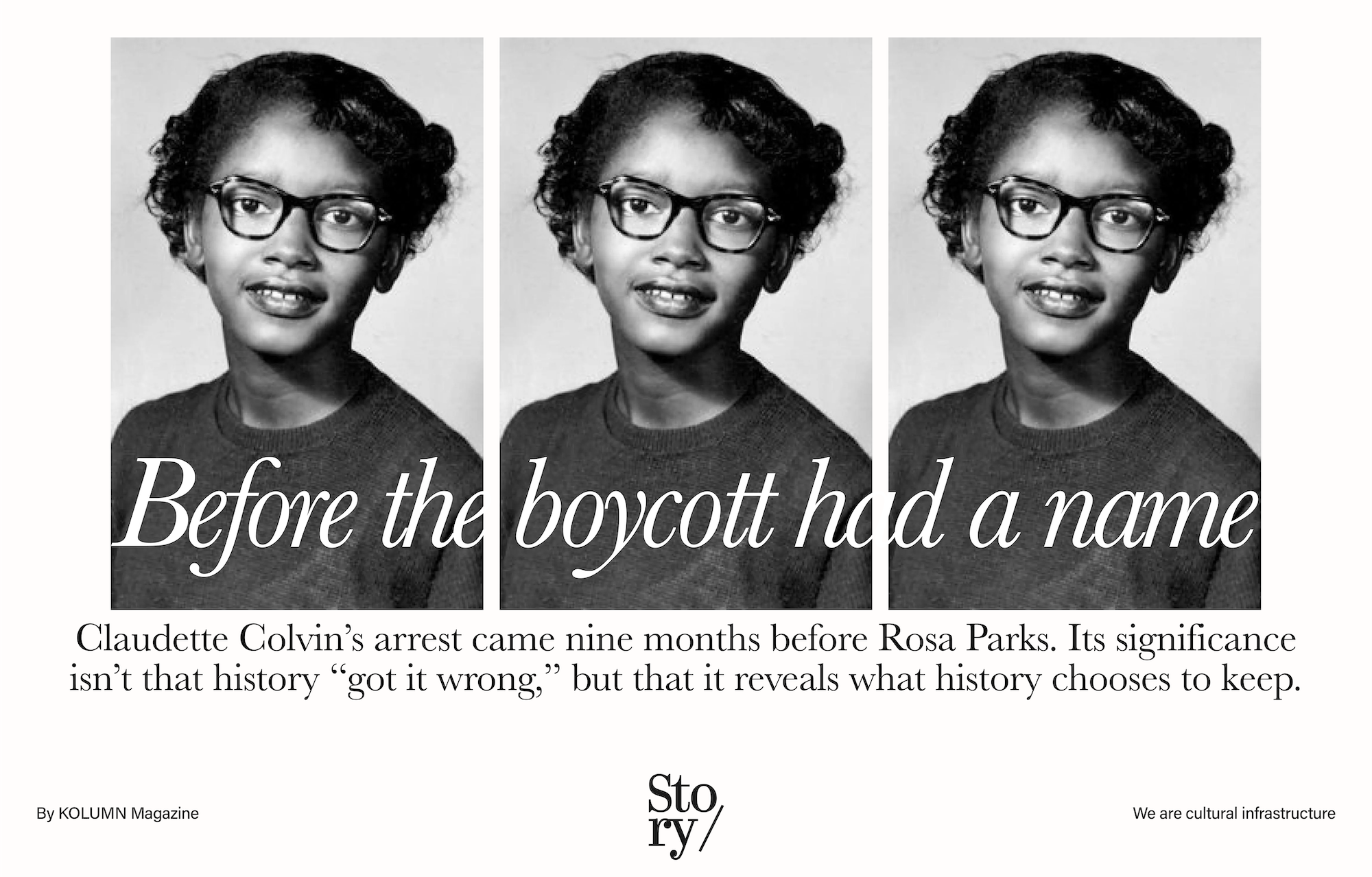 Claudette Colvin, KOLUMN, African American News, Black News, African American Journalism, Black Journalism, African American History, Black History, African American Art, Black Art, African American Music, Black Music, African American Wealth, Black Wealth, African American Education, Black Education, Historic Black University or College, HBCU