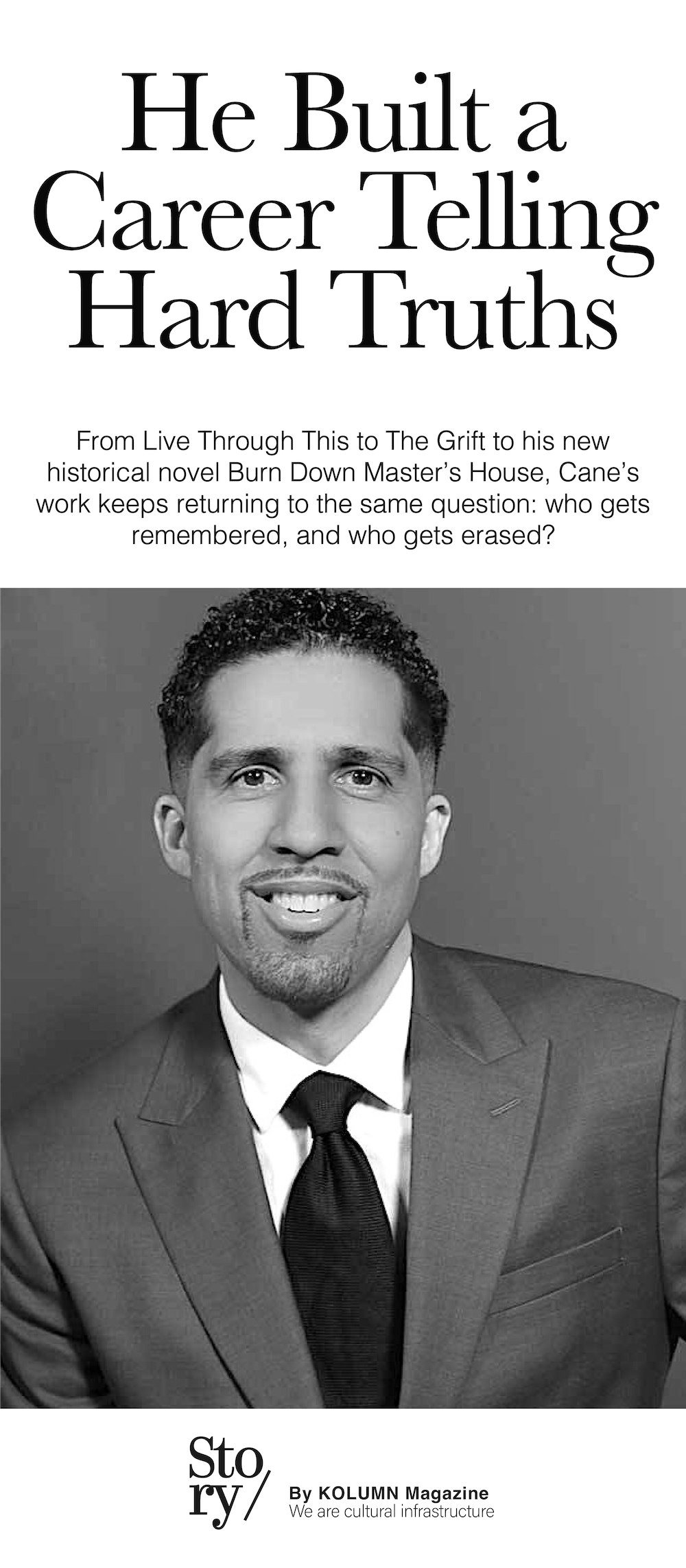 Clay Cane, Burn Down Master's House, KOLUMN, African American News, Black News, African American Journalism, Black Journalism, African American History, Black History, African American Art, Black Art, African American Music, Black Music, African American Wealth, Black Wealth, African American Education, Black Education, Historic Black University or College, HBCUv