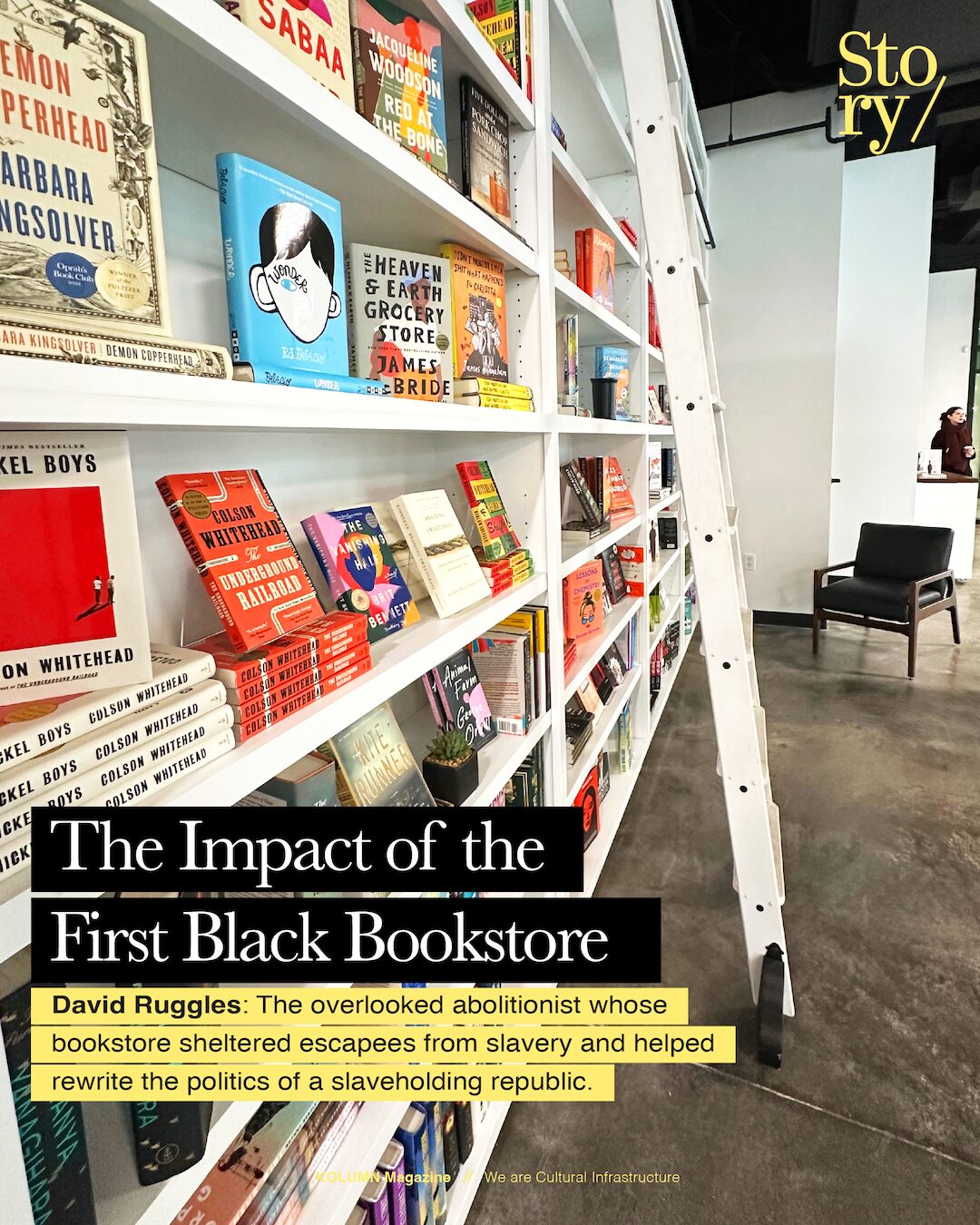 David Ruggles, Fulton Books & Coffee, KOLUMN, African American News, Black News, African American Journalism, Black Journalism, African American History, Black History, African American Art, Black Art, African American Music, Black Music, African American Wealth, Black Wealth, African American Education, Black Education, Historic Black University or College, HBCU