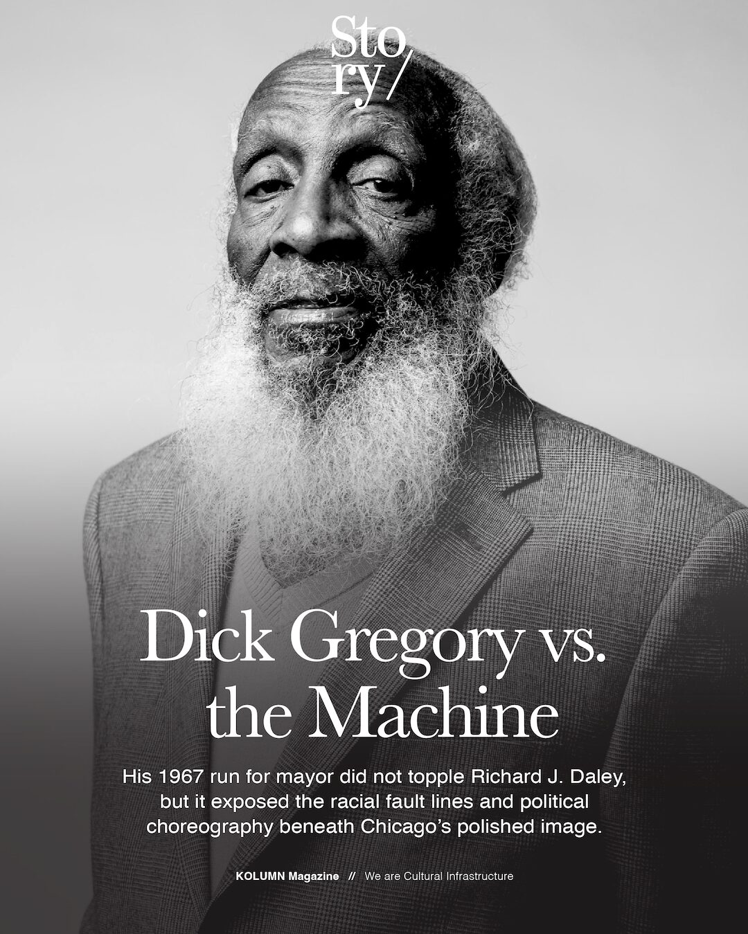 Dick Gregory, Chicago Mayor Race 1967, Chicago Mayors Race, KOLUMN, African American News, Black News, African American Journalism, Black Journalism, African American History, Black History, African American Art, Black Art, African American Music, Black Music, African American Wealth, Black Wealth, African American Education, Black Education, Historic Black University or College, HBCU