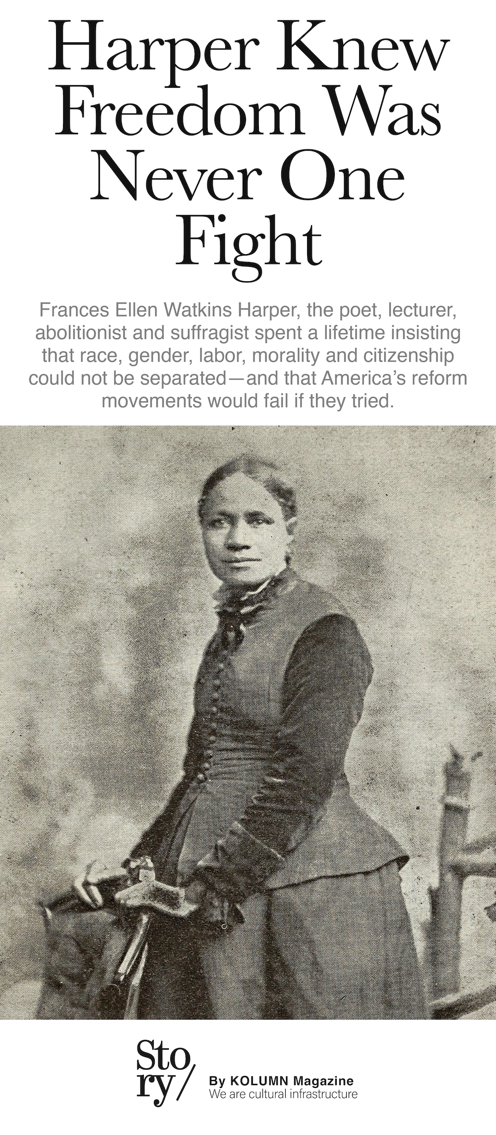 Frances Harper, KOLUMN, African American News, Black News, African American Journalism, Black Journalism, African American History, Black History, African American Art, Black Art, African American Music, Black Music, African American Wealth, Black Wealth, African American Education, Black Education, Historic Black University or College, HBCU