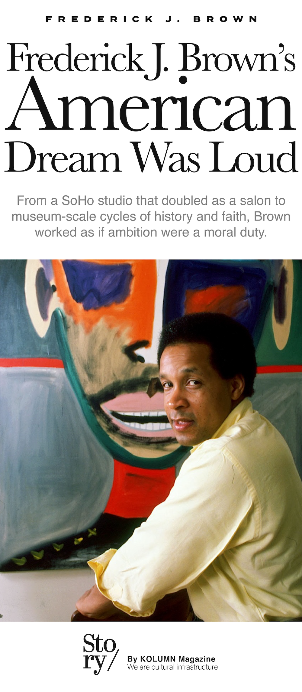 Frederick J. Brown, KOLUMN, African American News, Black News, African American Journalism, Black Journalism, African American History, Black History, African American Art, Black Art, African American Music, Black Music, African American Wealth, Black Wealth, African American Education, Black Education, Historic Black University or College, HBCU