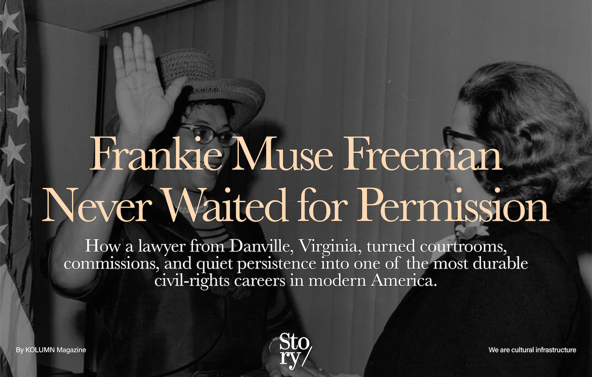 Frankie Muse Freeman, KOLUMN, African American News, Black News, African American Journalism, Black Journalism, African American History, Black History, African American Art, Black Art, African American Music, Black Music, African American Wealth, Black Wealth, African American Education, Black Education, Historic Black University or College, HBCU