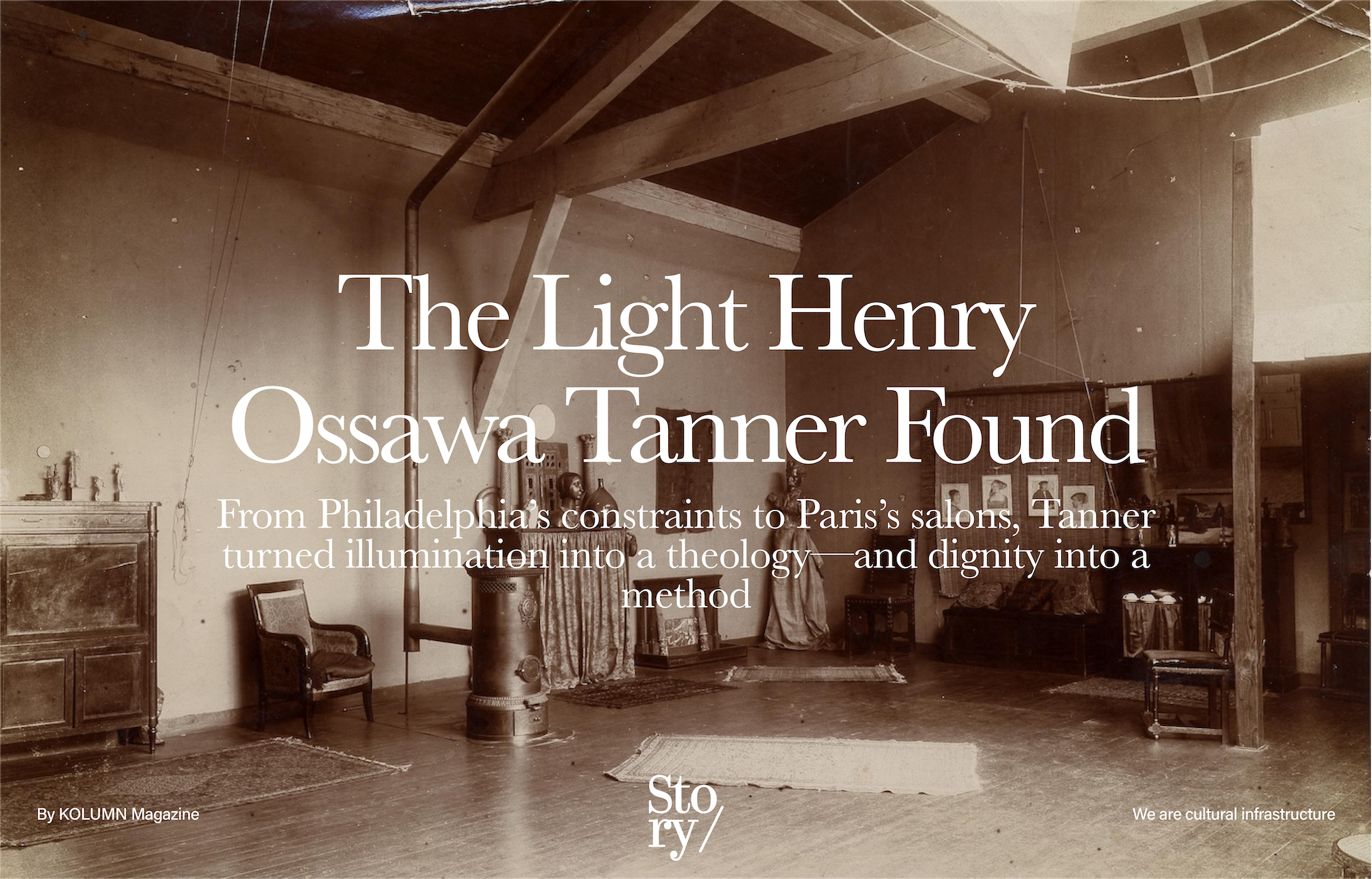Henry Ossawa Tanner, KOLUMN, African American News, Black News, African American Journalism, Black Journalism, African American History, Black History, African American Art, Black Art, African American Music, Black Music, African American Wealth, Black Wealth, African American Education, Black Education, Historic Black University or College, HBCU