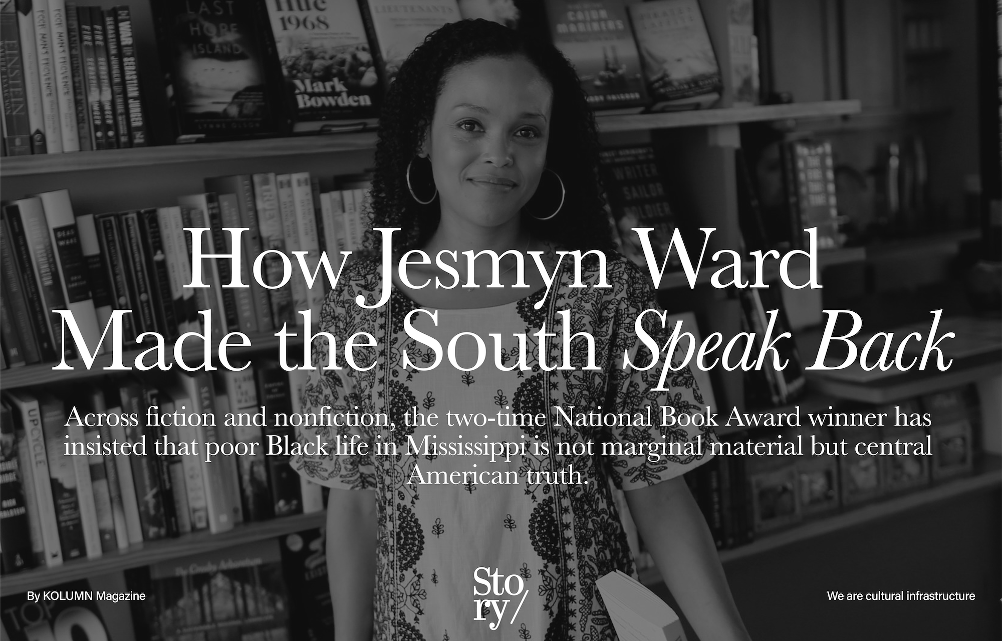Jesmyn Ward, KOLUMN, African American News, Black News, African American Journalism, Black Journalism, African American History, Black History, African American Art, Black Art, African American Music, Black Music, African American Wealth, Black Wealth, African American Education, Black Education, Historic Black University or College, HBCU