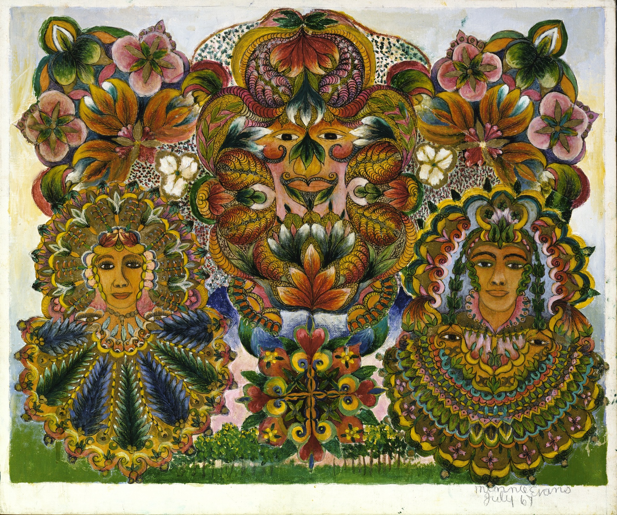 Minnie Evans, KOLUMN, African American News, Black News, African American Journalism, Black Journalism, African American History, Black History, African American Art, Black Art, African American Music, Black Music, African American Wealth, Black Wealth, African American Education, Black Education, Historic Black University or College, HBCU