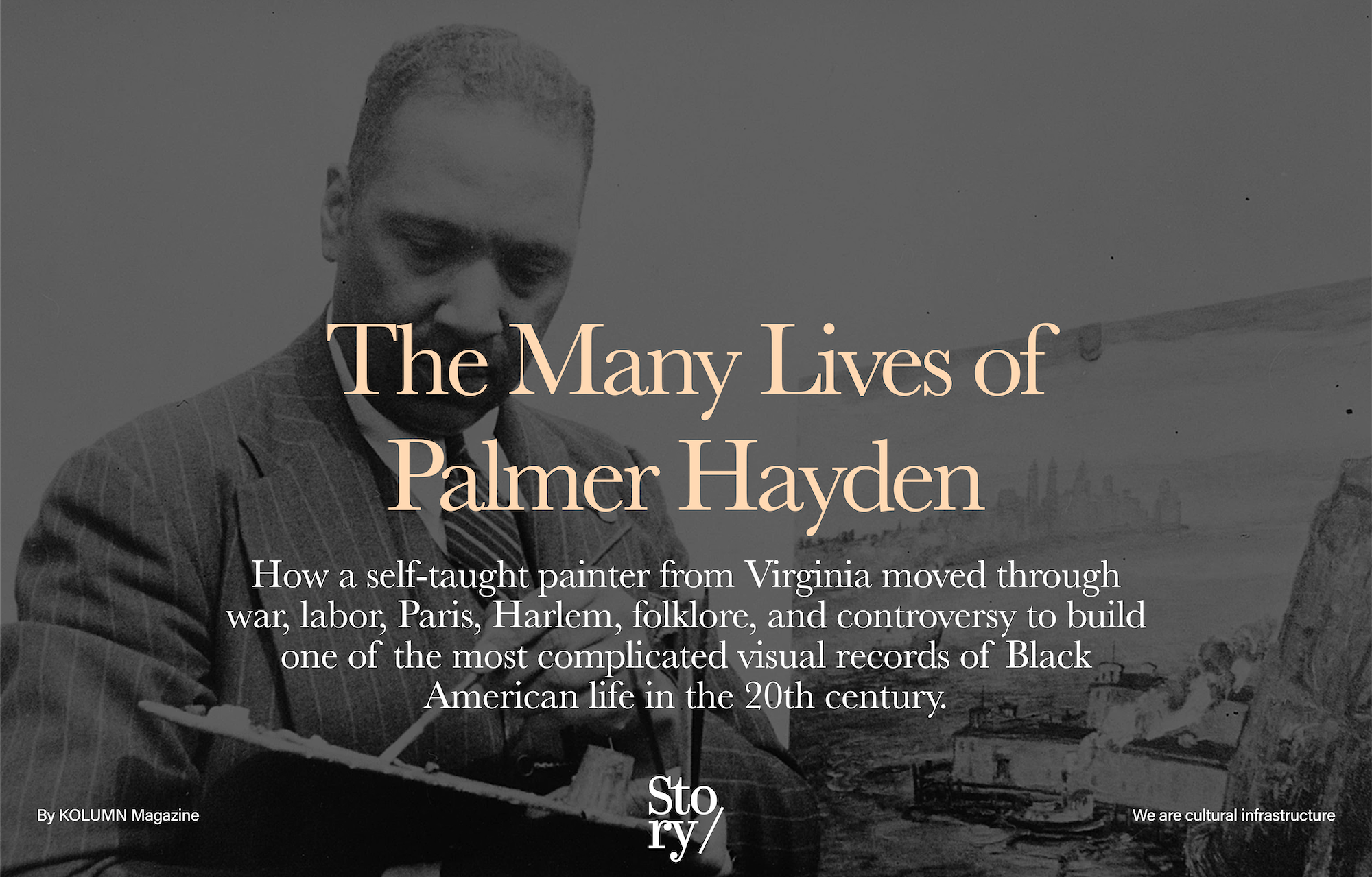 Palmer Hayden, KOLUMN, African American News, Black News, African American Journalism, Black Journalism, African American History, Black History, African American Art, Black Art, African American Music, Black Music, African American Wealth, Black Wealth, African American Education, Black Education, Historic Black University or College, HBCU