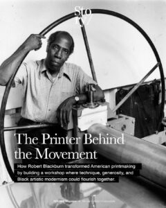Robert Blackburn, KOLUMN, African American News, Black News, African American Journalism, Black Journalism, African American History, Black History, African American Art, Black Art, African American Music, Black Music, African American Wealth, Black Wealth, African American Education, Black Education, Historic Black University or College, HBCU