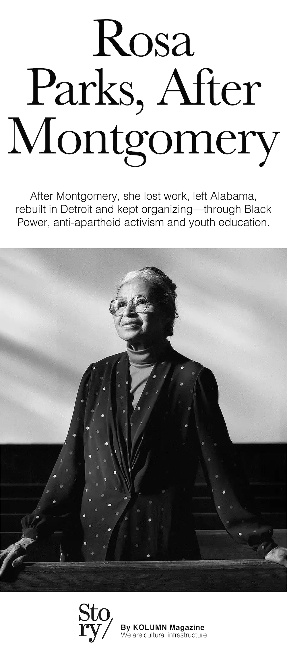 Rosa Parks, KOLUMN, African American News, Black News, African American Journalism, Black Journalism, African American History, Black History, African American Art, Black Art, African American Music, Black Music, African American Wealth, Black Wealth, African American Education, Black Education, Historic Black University or College, HBCU