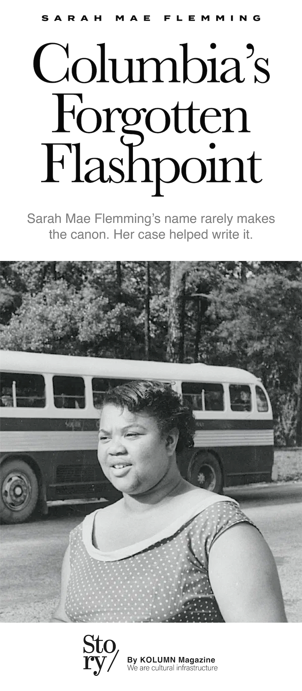 Sarah Mae Flemming, KOLUMN, African American News, Black News, African American Journalism, Black Journalism, African American History, Black History, African American Art, Black Art, African American Music, Black Music, African American Wealth, Black Wealth, African American Education, Black Education, Historic Black University or College, HBCU