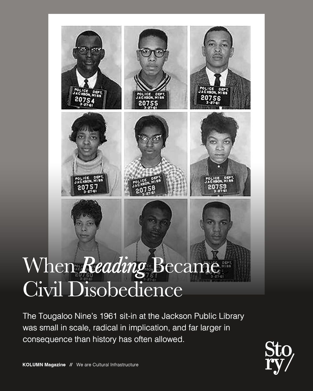Meredith Coleman Anding Jr., James Cleo “Sammy” Bradford, Alfred Lee Cook, Geraldine Edwards, Janice Jackson, Joseph Jackson Jr., Albert Earl Lassiter, Evelyn Pierce, Ethel Sawyer, The Tougaloo Nine, Cook, KOLUMN, African American News, Black News, African American Journalism, Black Journalism, African American History, Black History, African American Art, Black Art, African American Music, Black Music, African American Wealth, Black Wealth, African American Education, Black Education, Historic Black University or College, HBCU