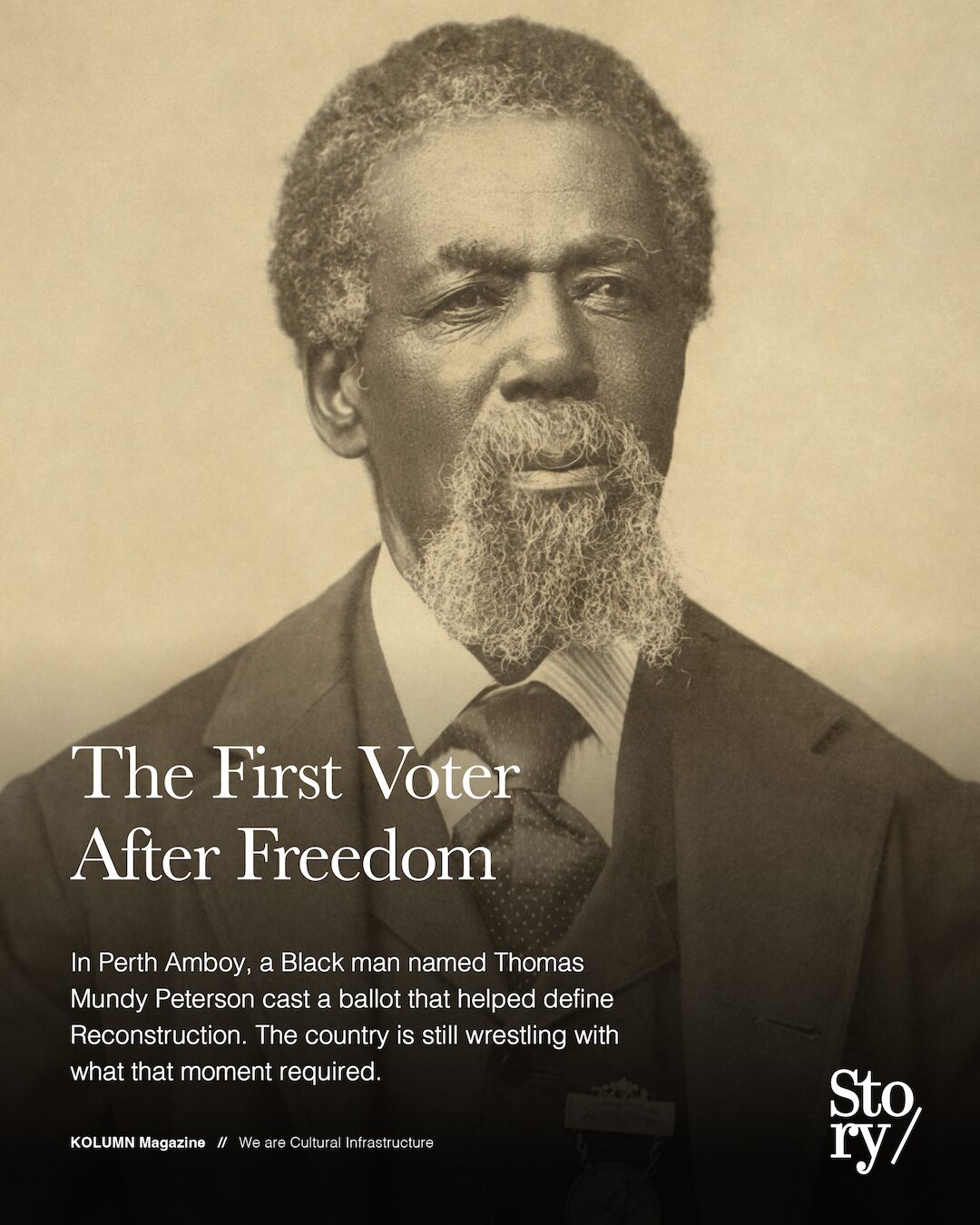 Thomas Mundy Peterson, African American Vote, Black Vote, KOLUMN, African American News, Black News, African American Journalism, Black Journalism, African American History, Black History, African American Art, Black Art, African American Music, Black Music, African American Wealth, Black Wealth, African American Education, Black Education, Historic Black University or College, HBCUv